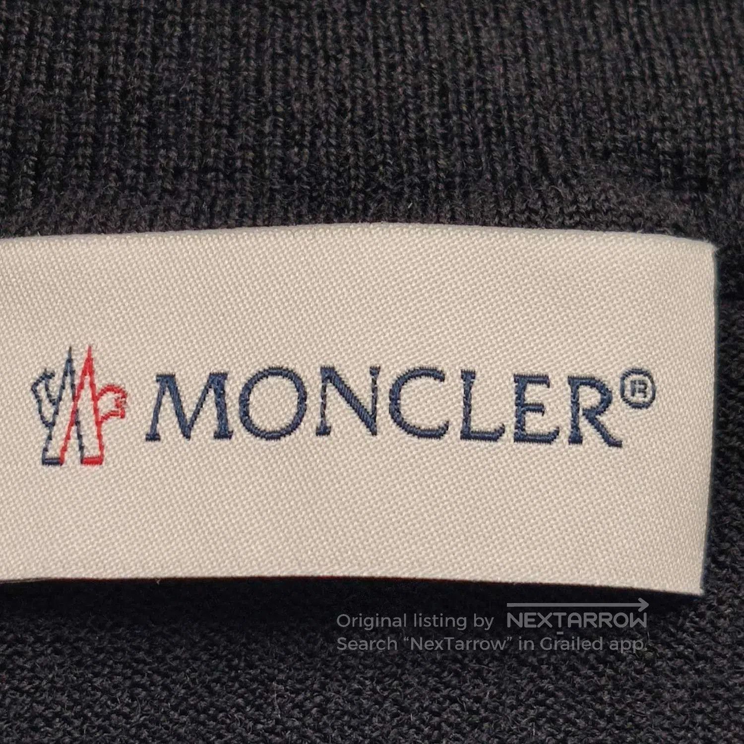 Moncler Moncler XL Wool Blend Solid Turtleneck Sweater. Size US XL / EU 56 / 4 - 3 Thumbnail