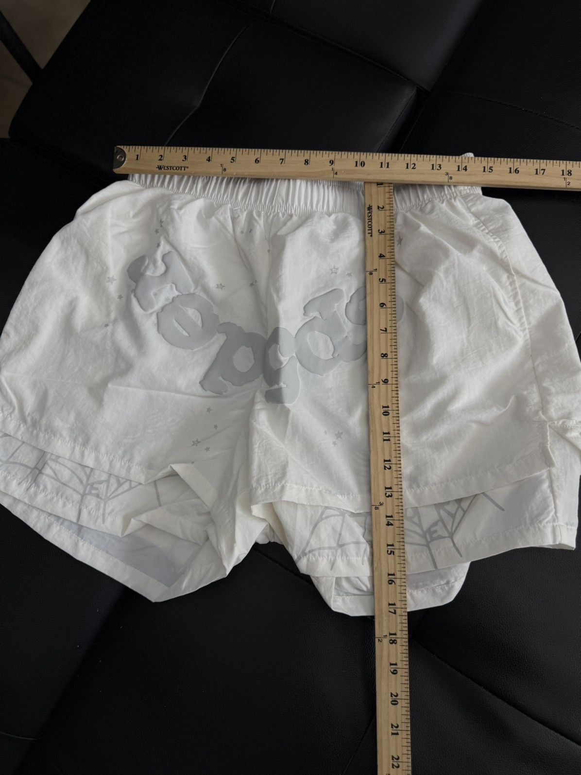 Sp5der Sp5der White Web Shorts Size (M) Brand New Size US 30 / EU 46 - 7 Thumbnail