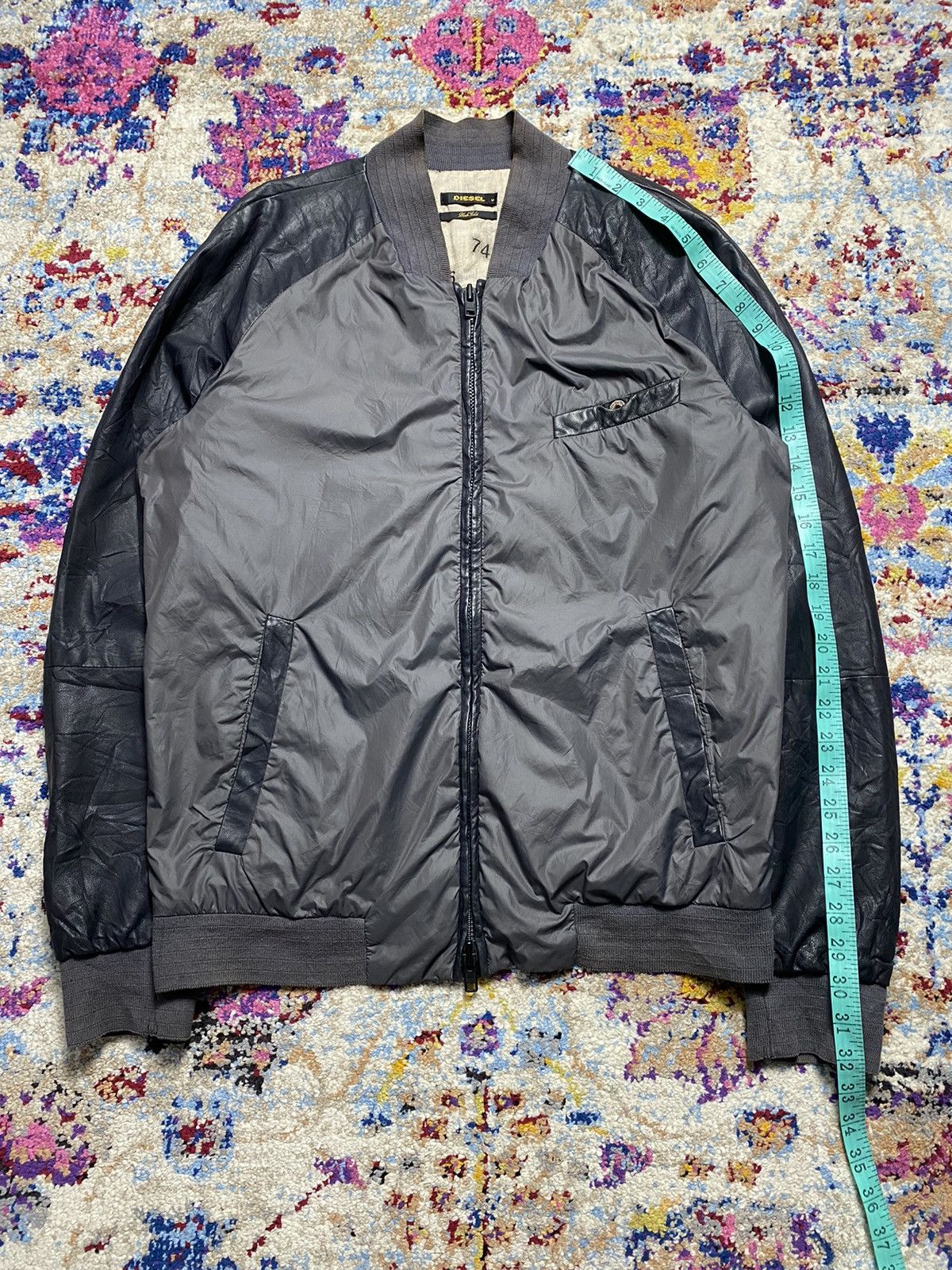 Diesel Black Gold Diesel Black Gold Bomber Sheep Leather Jacket Blouson M Size US M / EU 48-50 / 2 - 12 Thumbnail