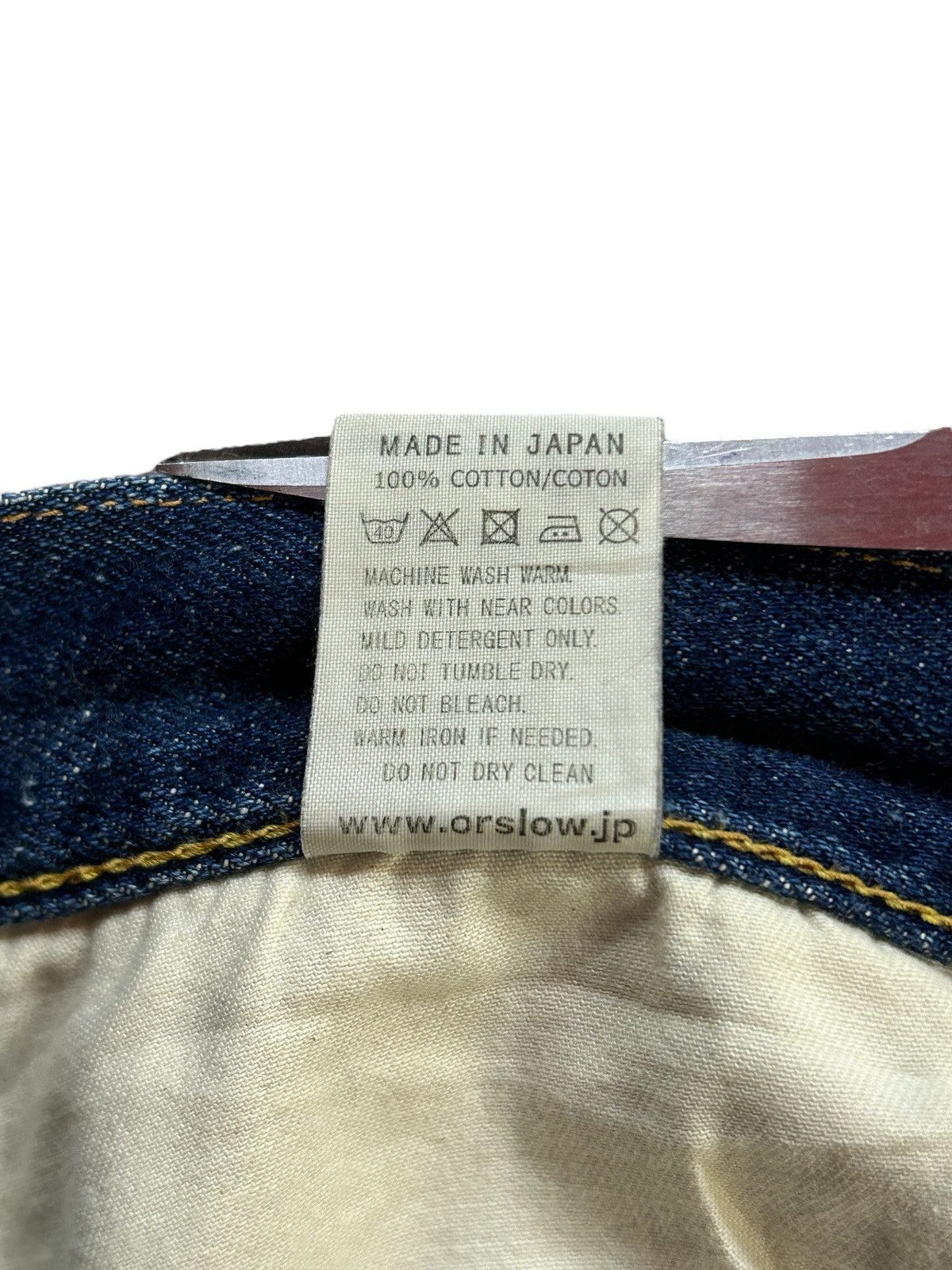 Beams Plus × Japanese Brand × Orslow Vintage Orslow Lot 701ZBB Beams Exclusive Selvedge Jeans Size US 27 - 11 Thumbnail