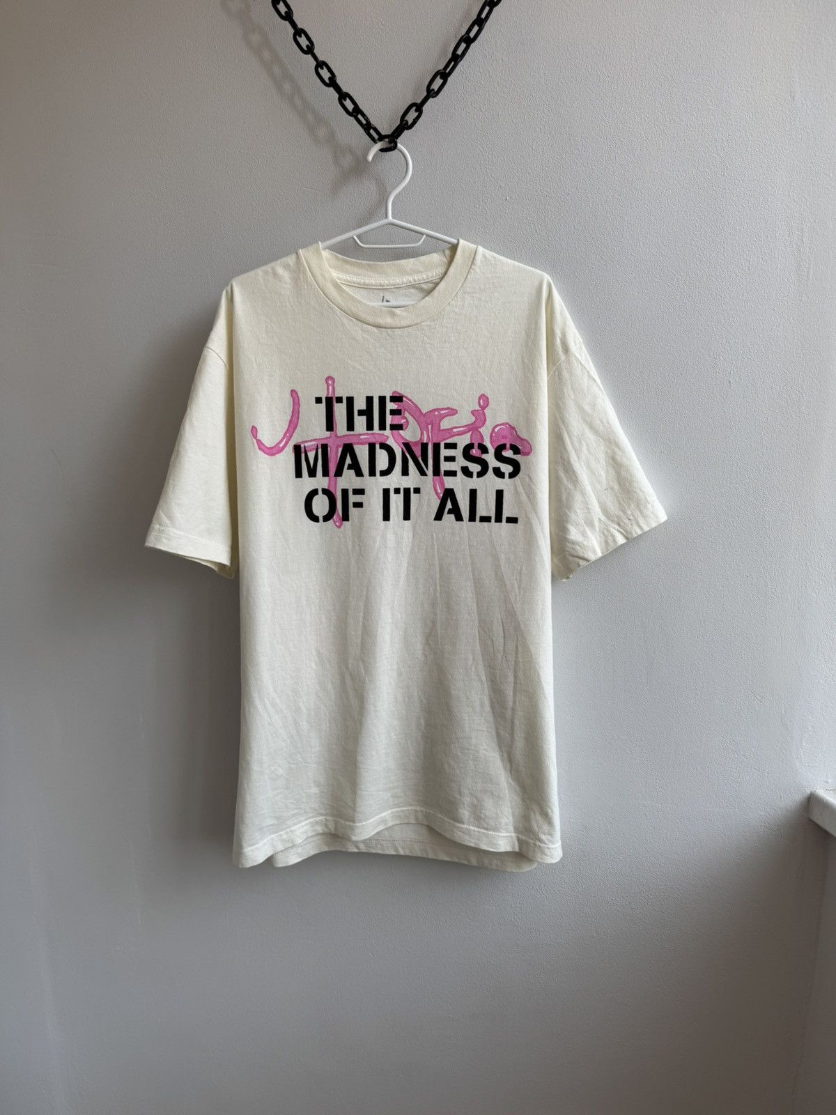 Travis Scott RARE Travis Scott Utopia St Michael Tee 1A White Cactus Jack Size US L / EU 52-54 / 3 - 2 Thumbnail