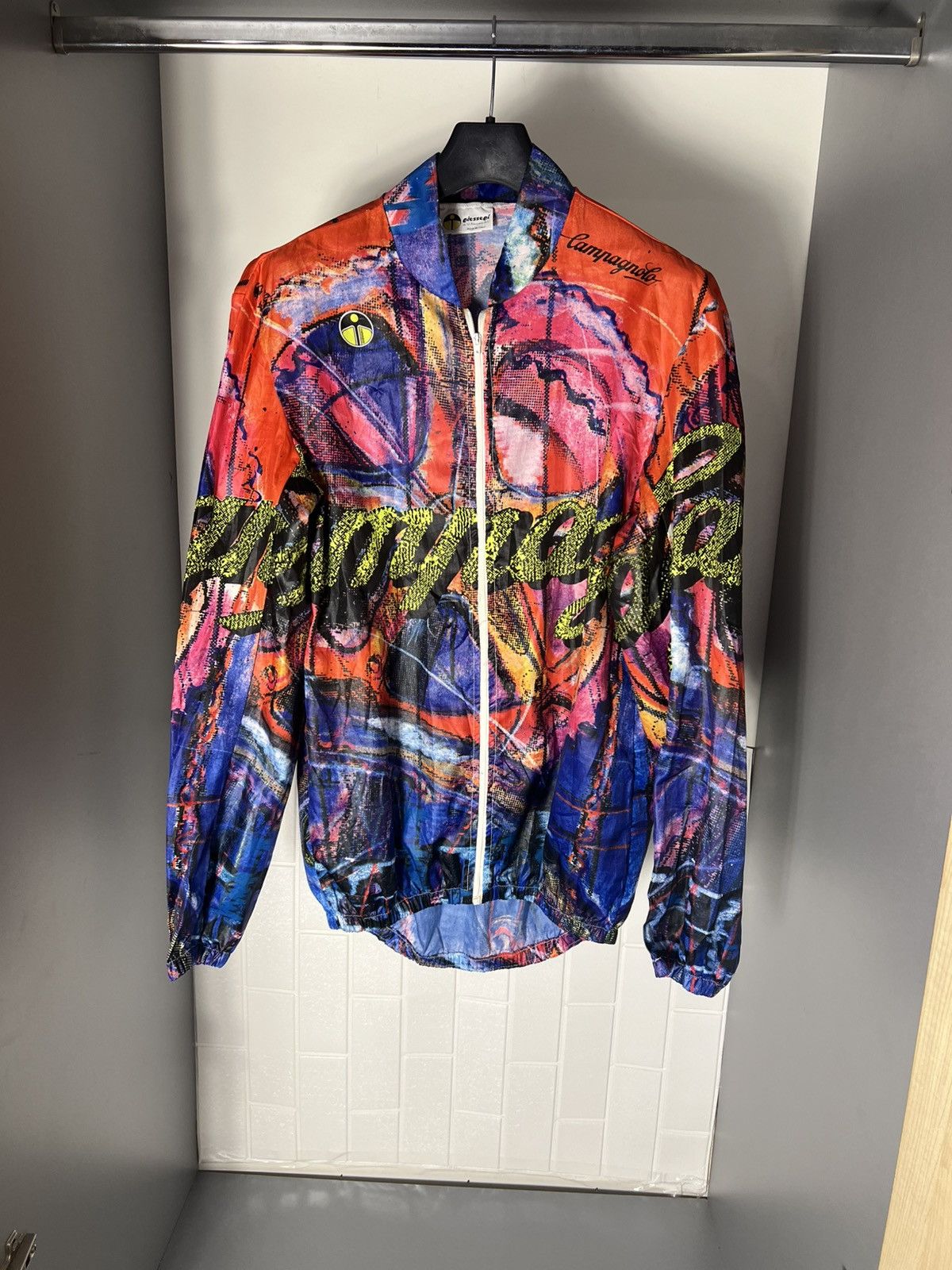 Vintage VERY RARE CAMPAGNOLO RETRO CYCLE JERSEY T-SHIRT BLOKECORE Size US L / EU 52-54 / 3 - 1 Thumbnail