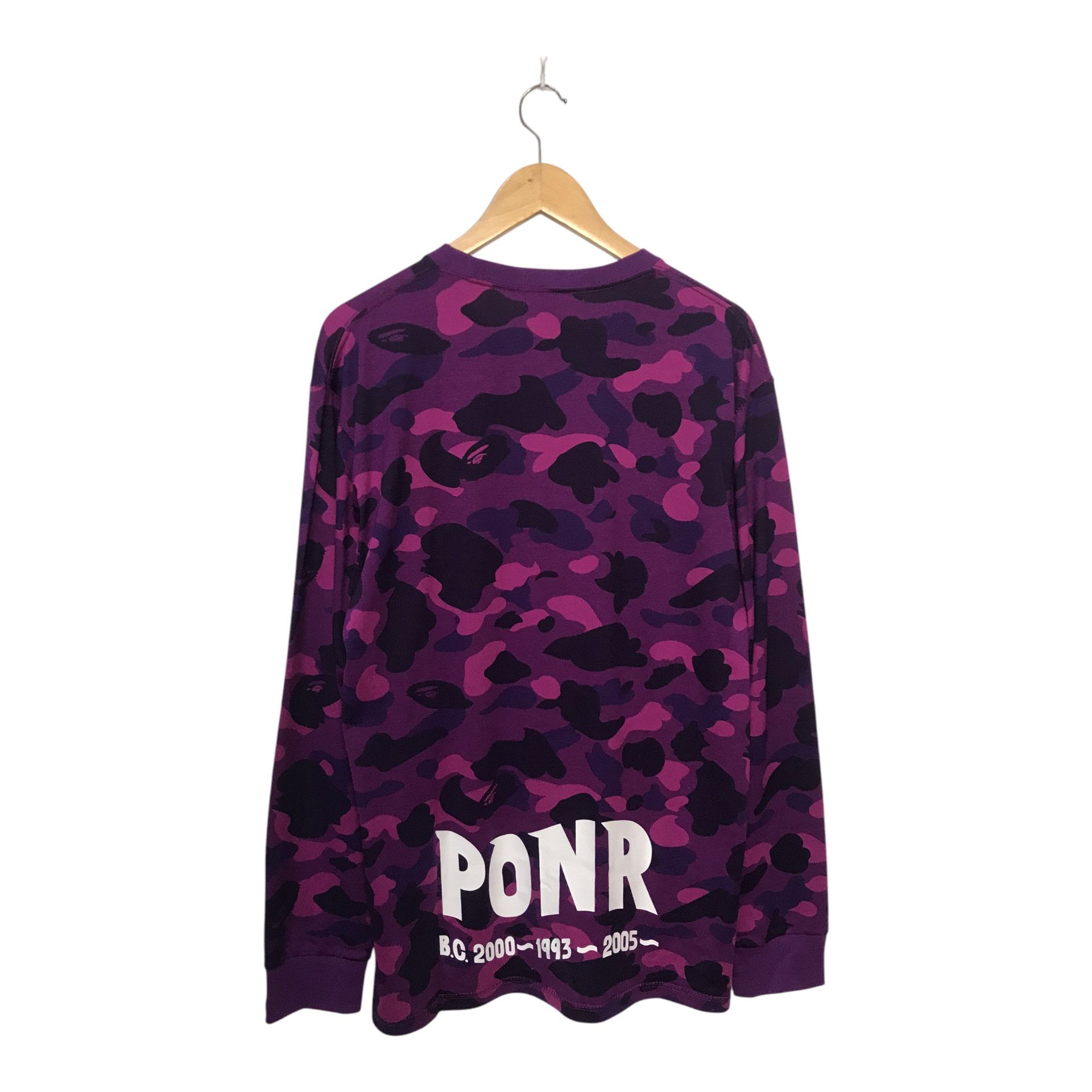 Bape Color Camo Shark L/S Tee Size US M / EU 48-50 / 2 - 3 Thumbnail