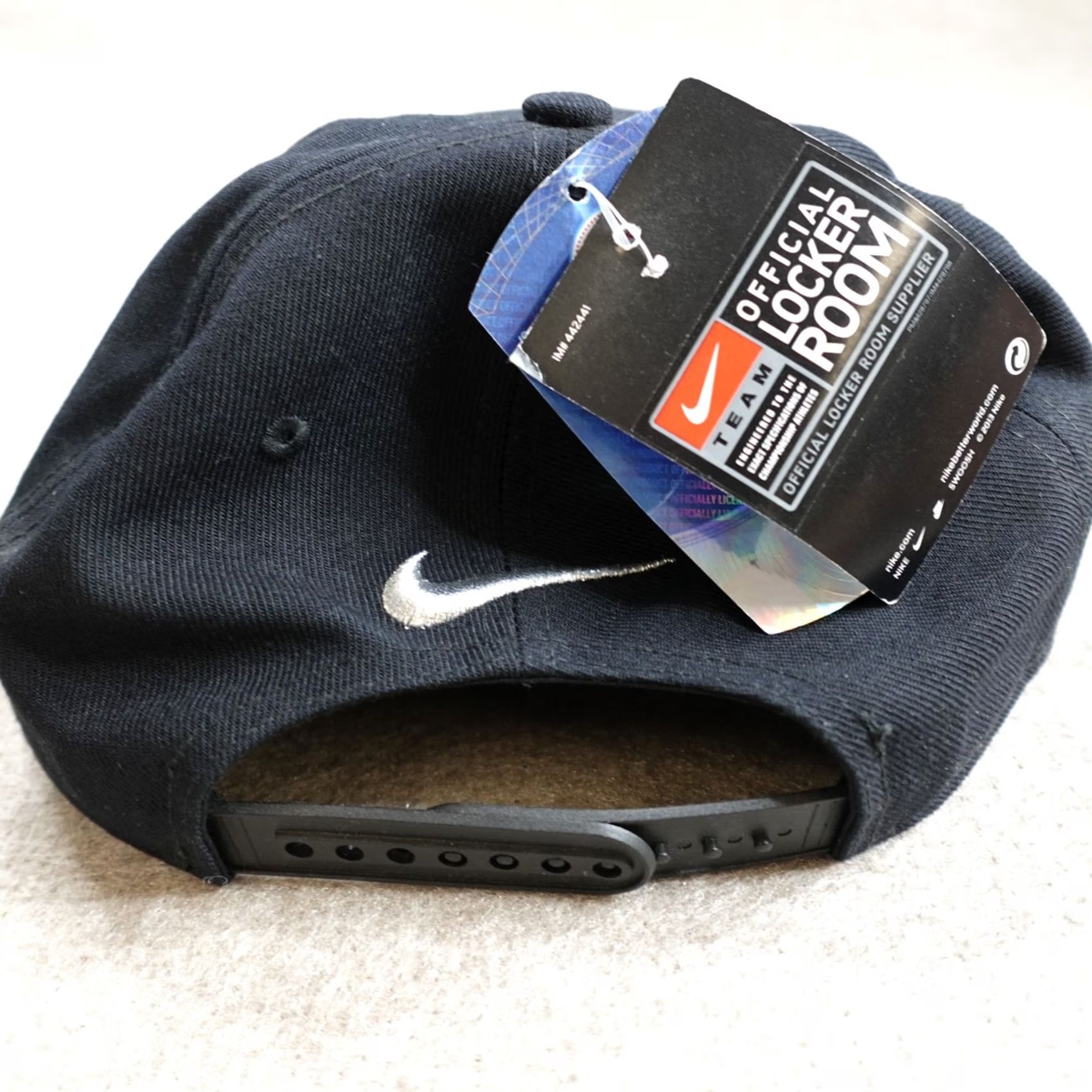 Nike Nike Clemson Tigers Hat Black Embroidered Orange Bowl Champions One Size Men Baseball Cap Adjustable Wool Acrylic Black Mens Size ONE SIZE - 6 Thumbnail