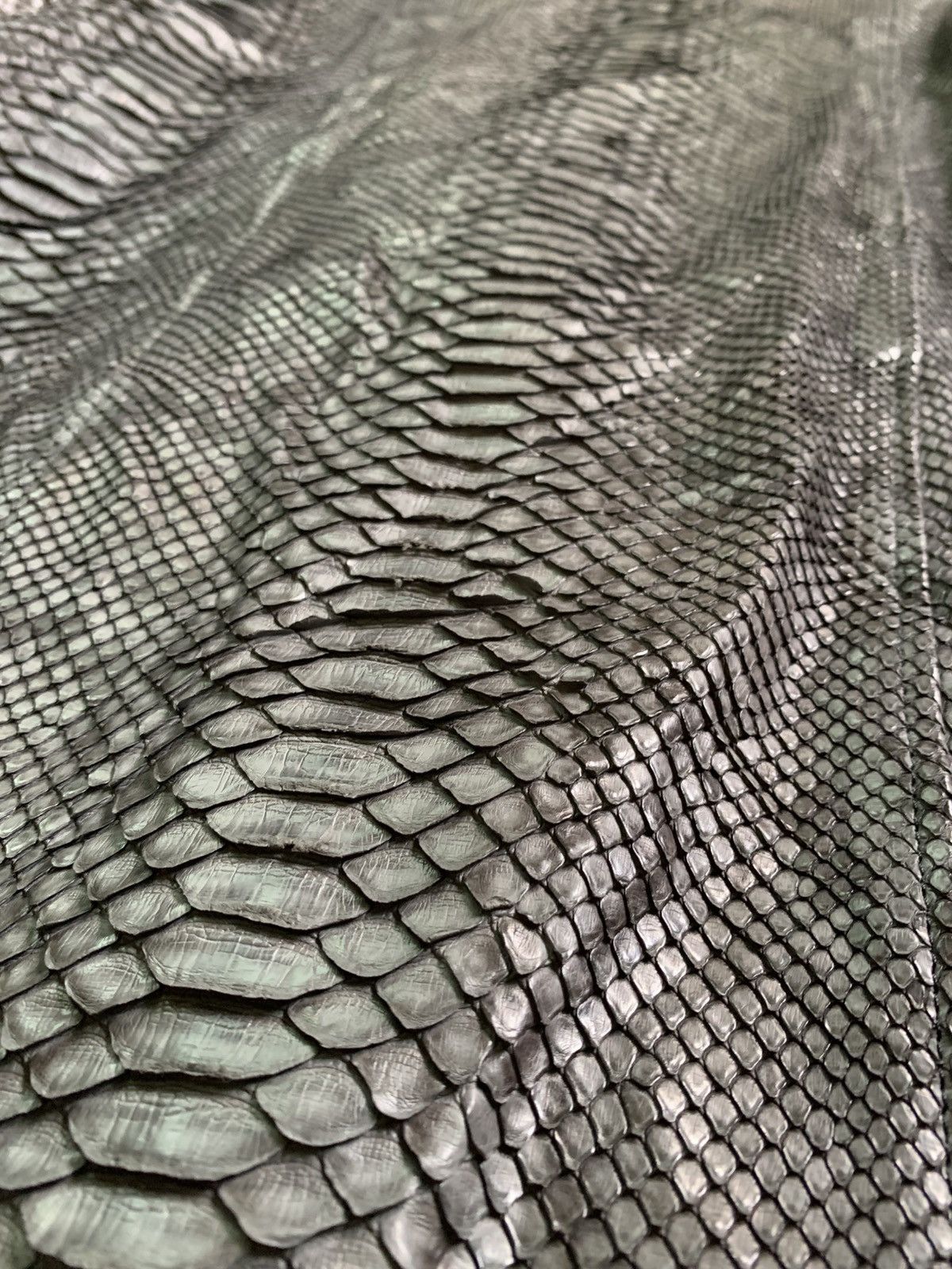 Gucci Rare! A/W 1998- Gucci- Tom Ford- Snakeskin Leather Coat Size US L / EU 52-54 / 3 - 11 Thumbnail