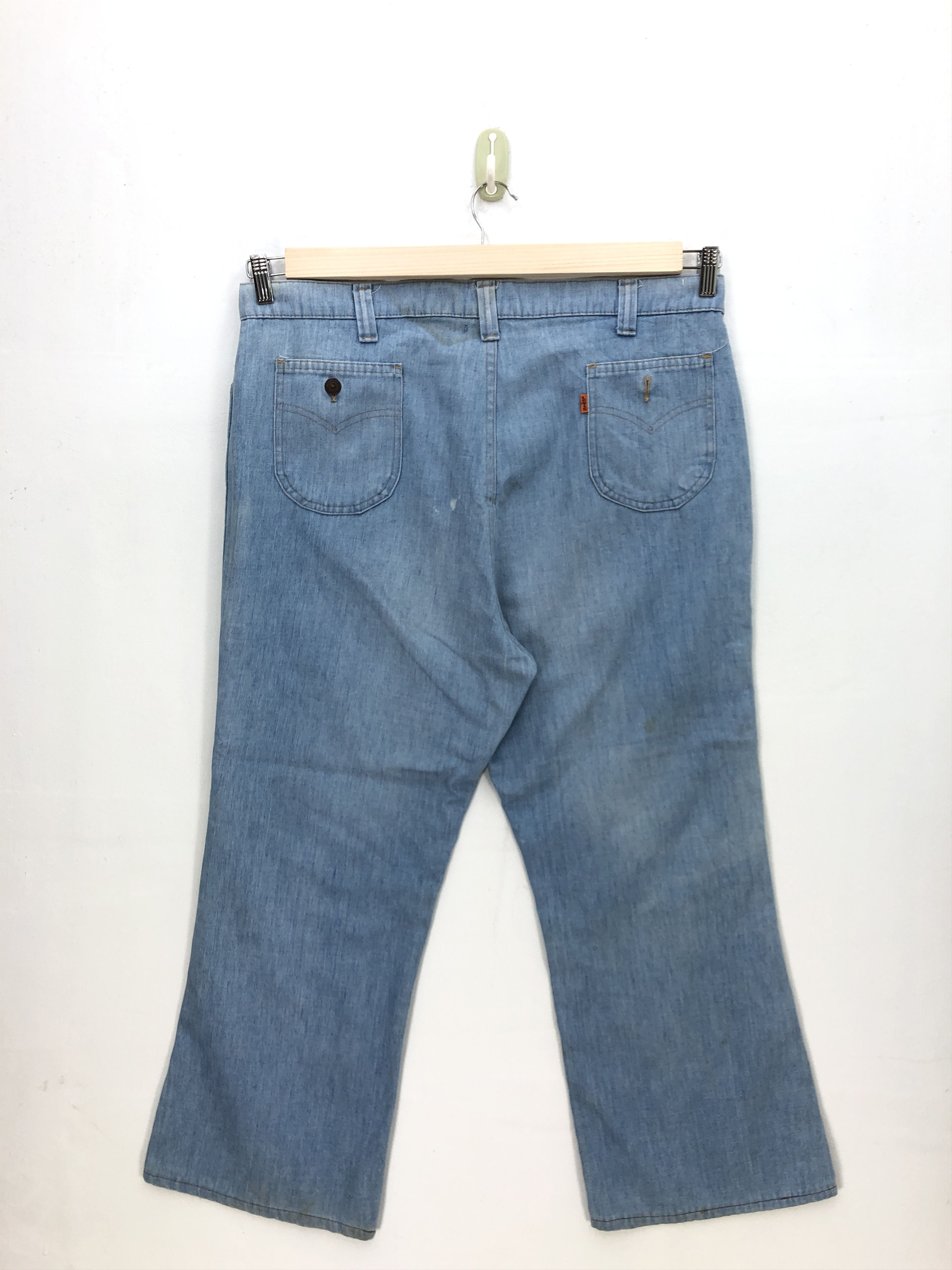 Levi's Vintage Levis 70s Boot Cut Jeans Levis For Men Flare Denim Size US 40 / EU 56 - 2 Thumbnail