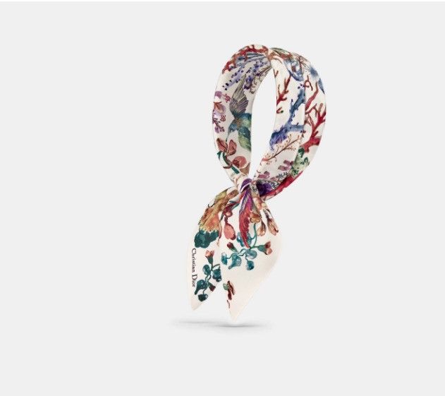 Dior o1w1db10425 35WID0 Size: OS / Square Scarf in Multicolor Size ONE SIZE - 1 Thumbnail
