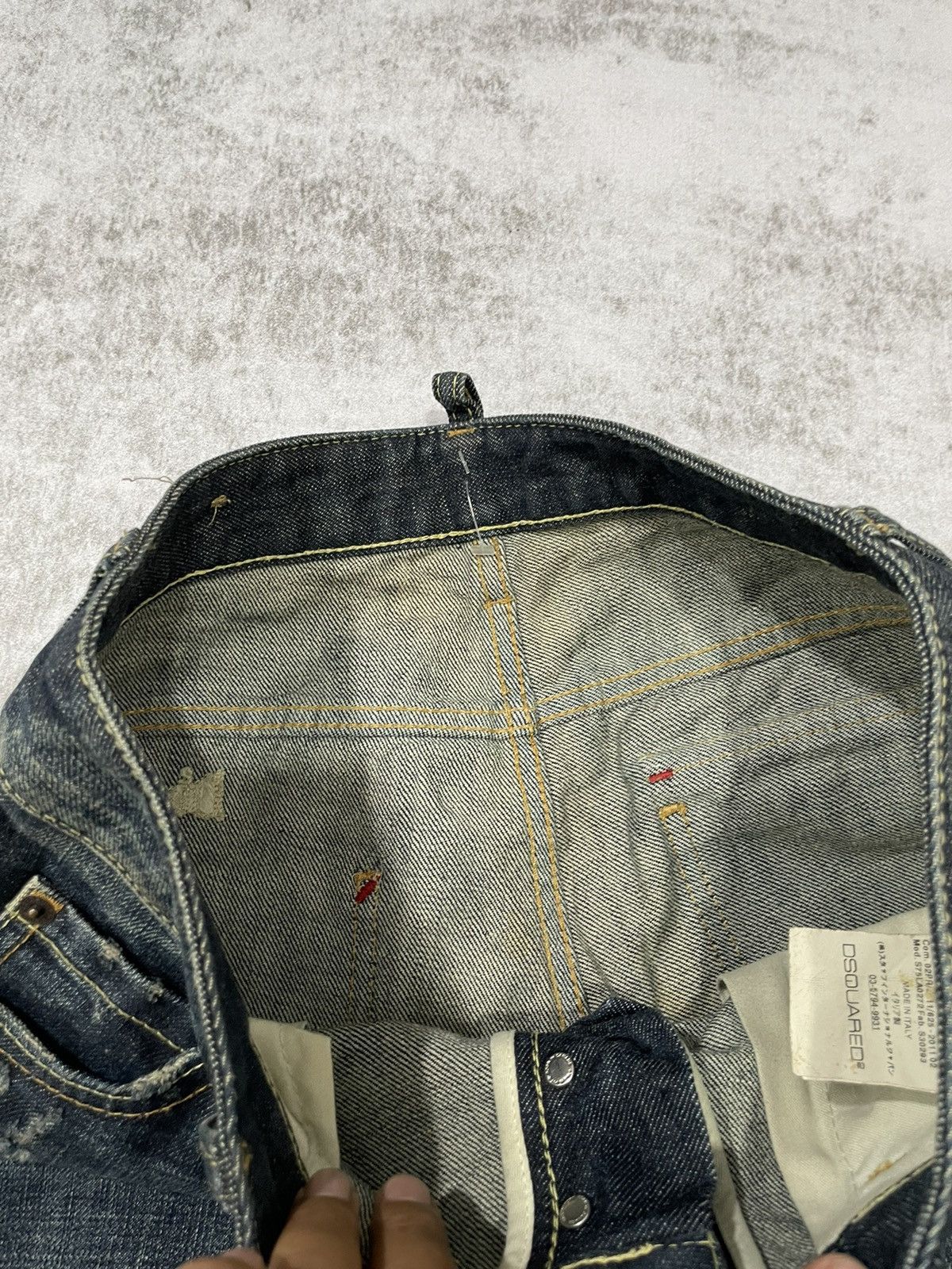 Hysteric Glamour × If Six Was Nine × Le Grande Bleu (L.G.B.) 2000s Dsquared2 skiny japan denim pants punk style Size US 28 / EU 44 - 5 Thumbnail
