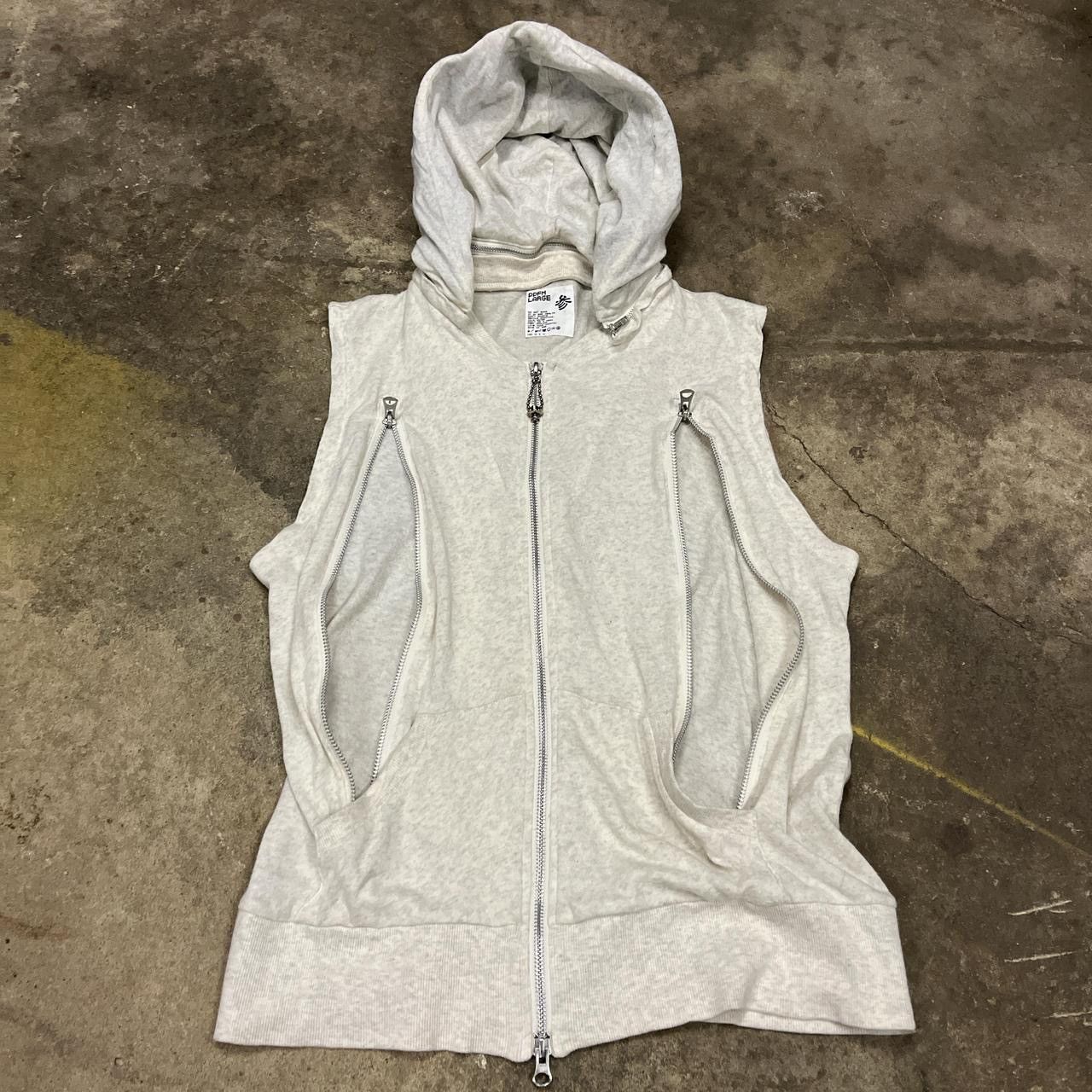Japanese Brand × PPFM × Vintage PPFM Shortsleeve Hoodie Vest 