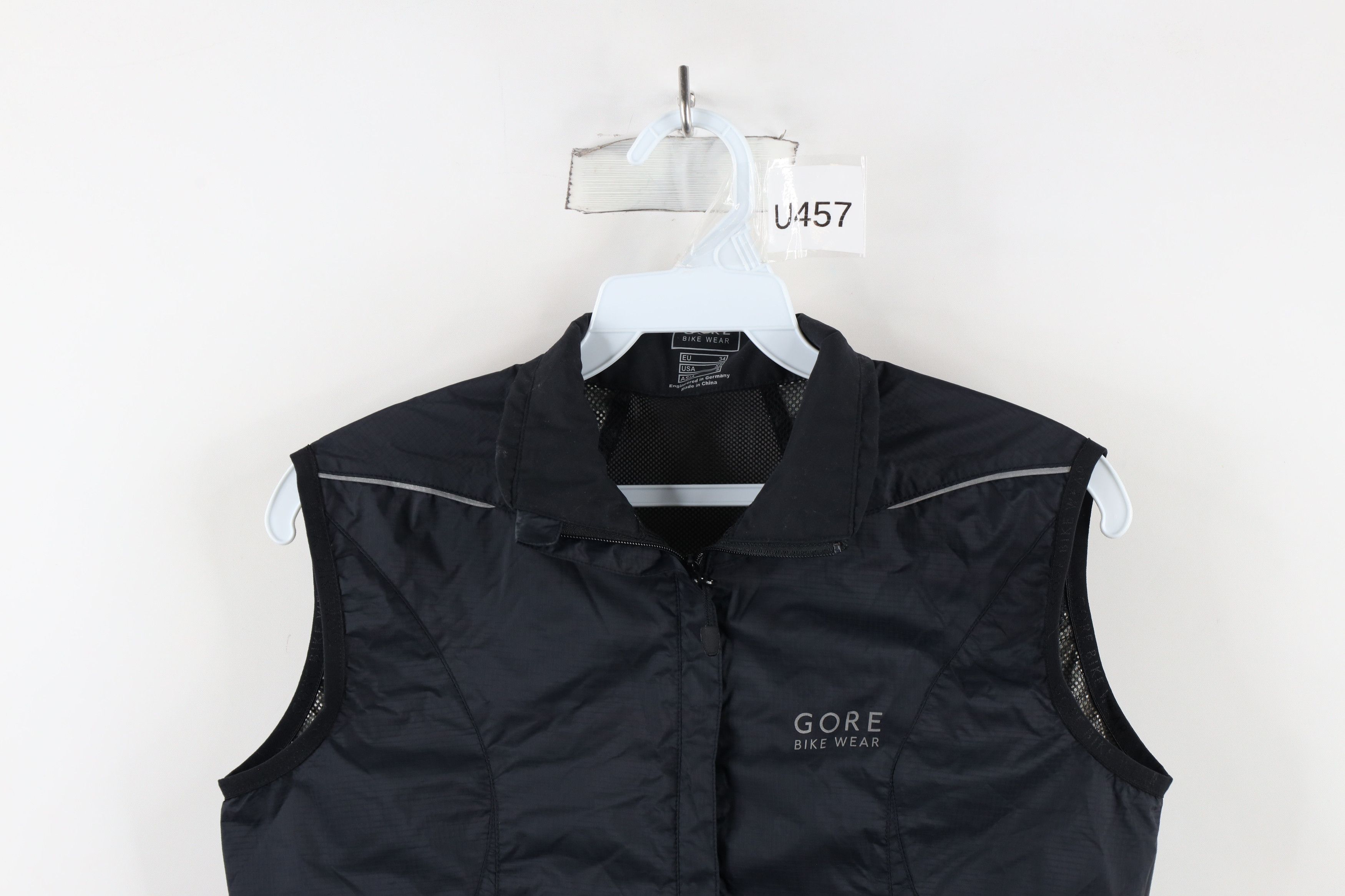 Vintage Vintage Gore Bike Wear Windstopper Cycling Vest Jacket Black Size XS / US 0-2 / IT 36-38 - 2 Thumbnail