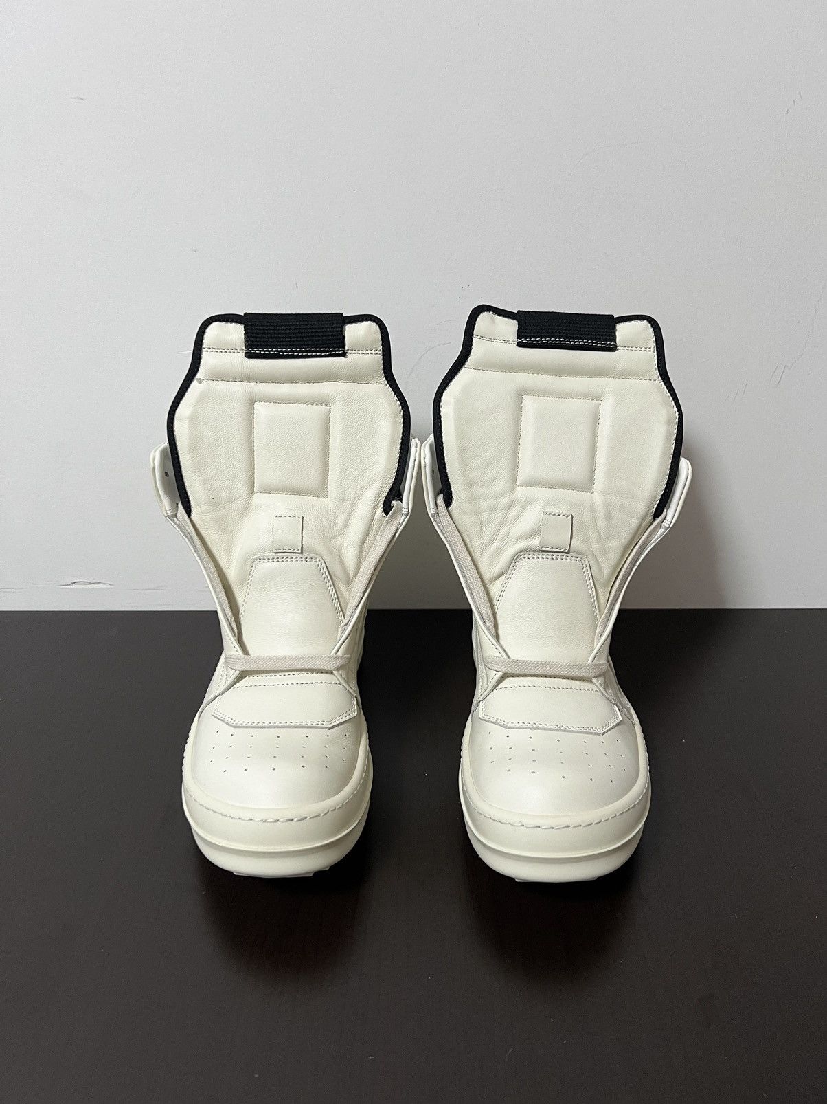 Rick Owens Rick owens white geobasket sz35 Size US 5 / IT 35 - 3 Thumbnail