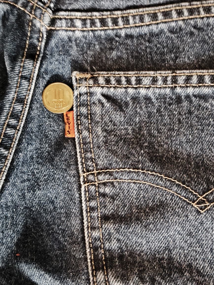 Levi's Levi’s 726 Orange Tab Baggy Jeans – Black Patch Size US 30 / EU 46 - 6 Thumbnail