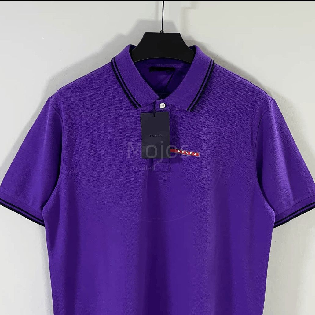Prada Prada Red Label Black Line Polo-2508 Size US XXL / EU 58 / 5 - 3 Thumbnail
