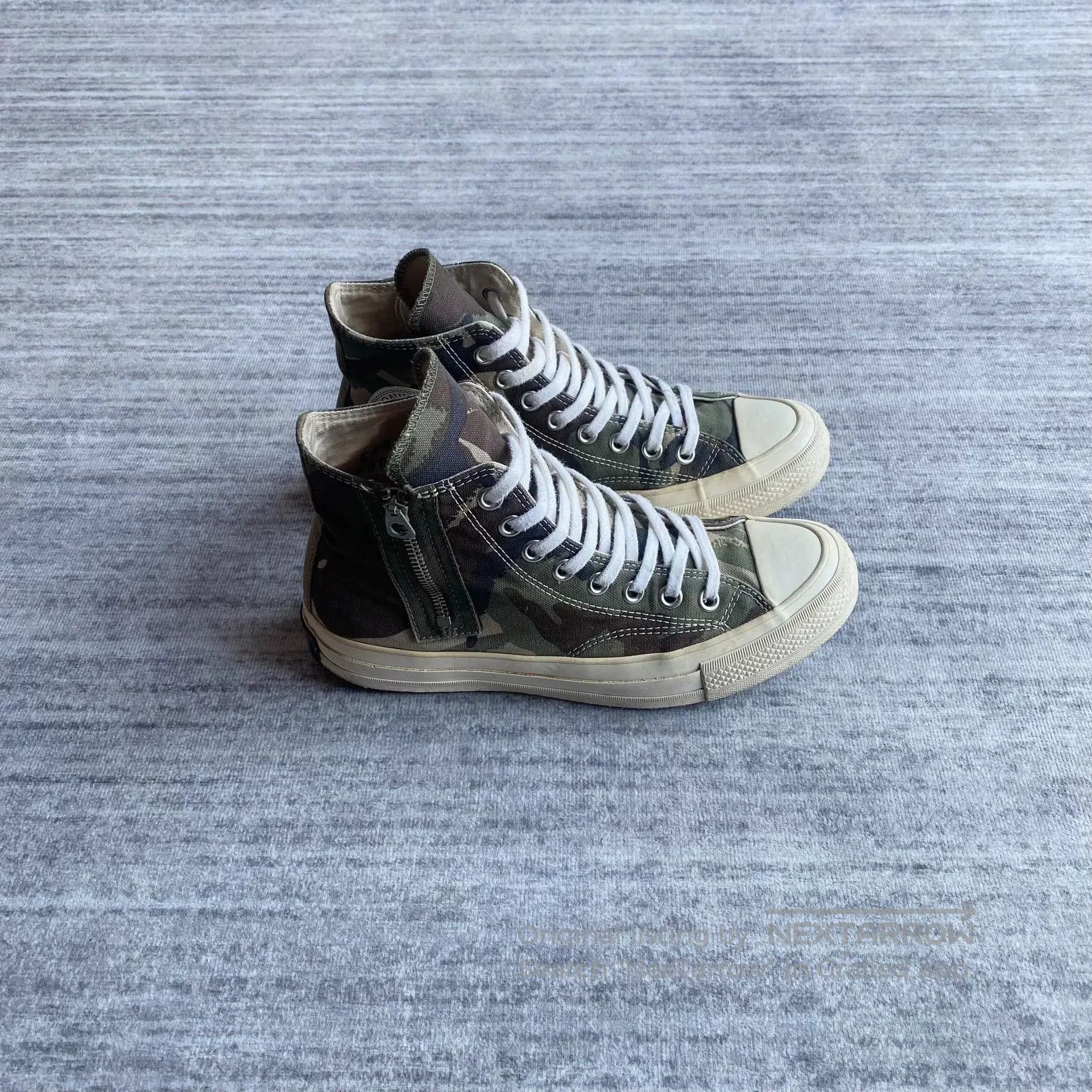 Nigo converse addict nigo camouflage high tops. Size US 7 / EU 40 - 2 Thumbnail