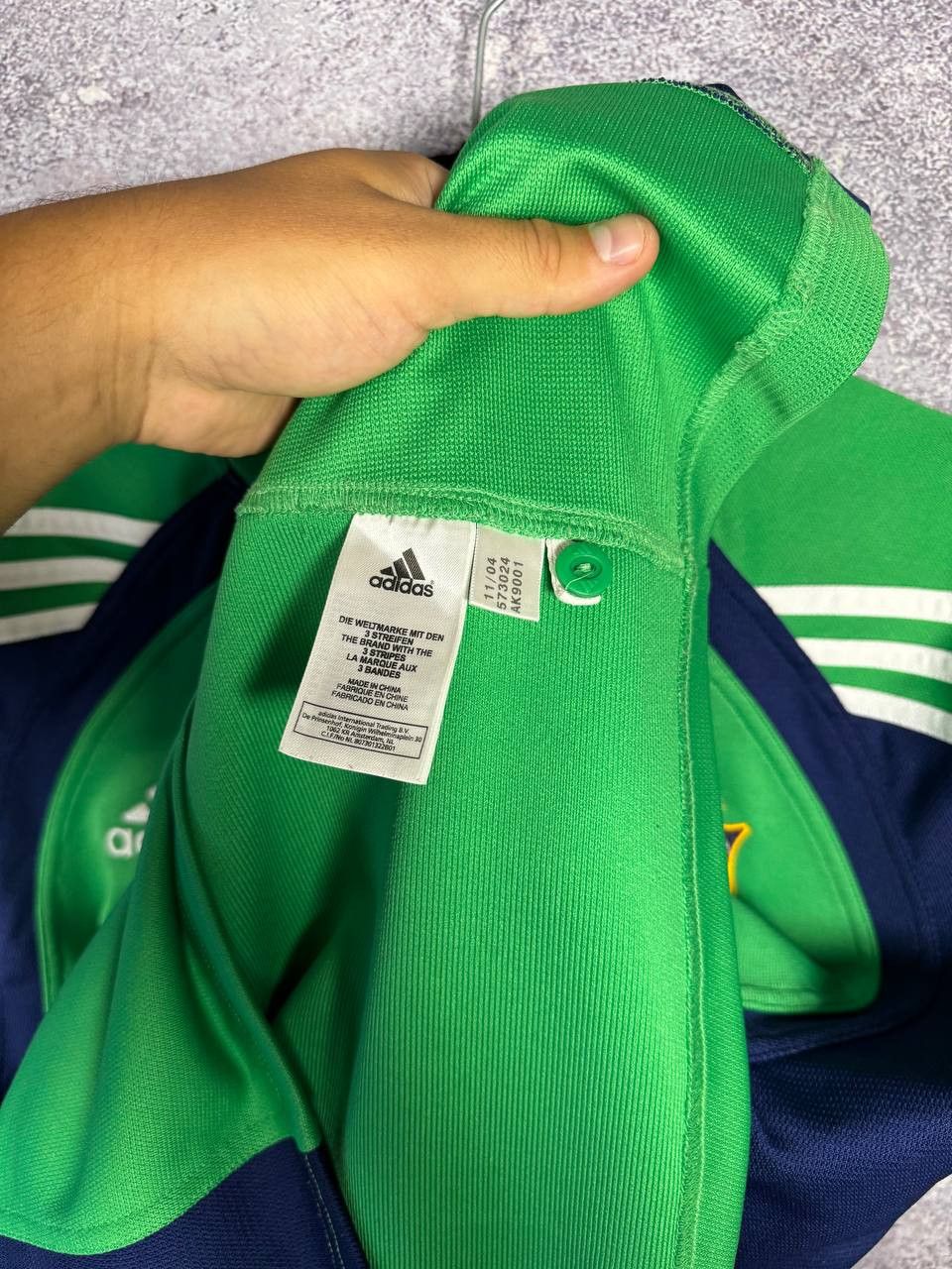 Adidas Vintage New Zealand 2005 Adidas World Cup Jersey Rugby Size US XXL / EU 58 / 5 - 9 Thumbnail