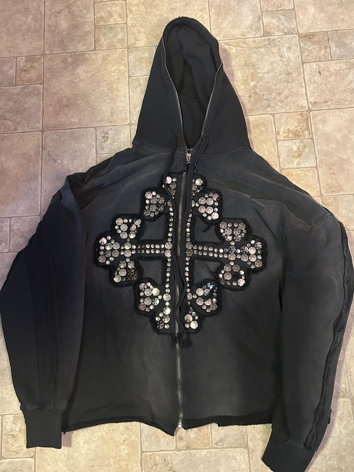 Hudson Knight hoodie Rhinestone Size US XL / EU 56 / 4 - 1 Thumbnail