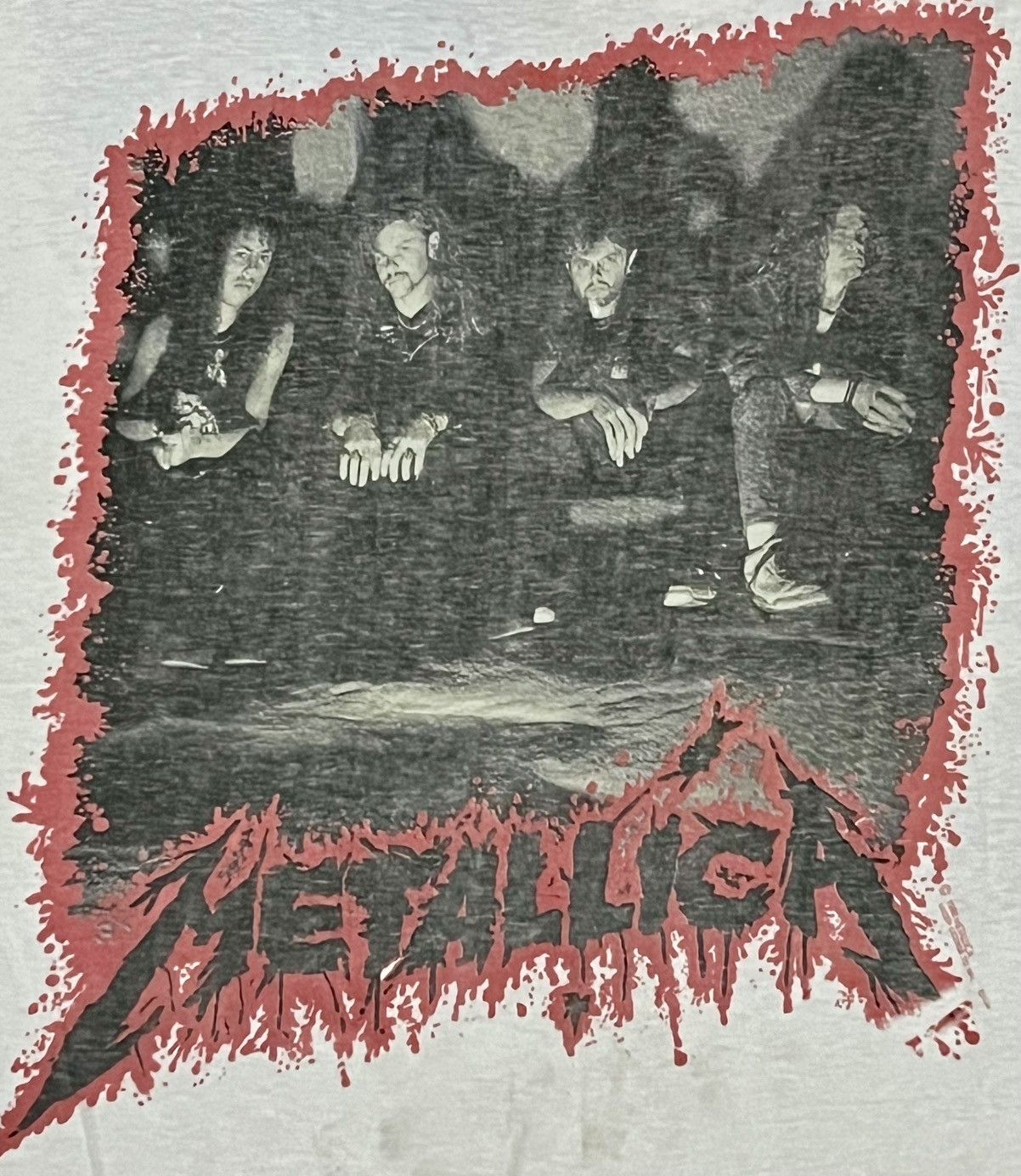 Band Tees × Vintage Metallica And Justice For All Tour 1990 Size US XL / EU 56 / 4 - 4 Thumbnail