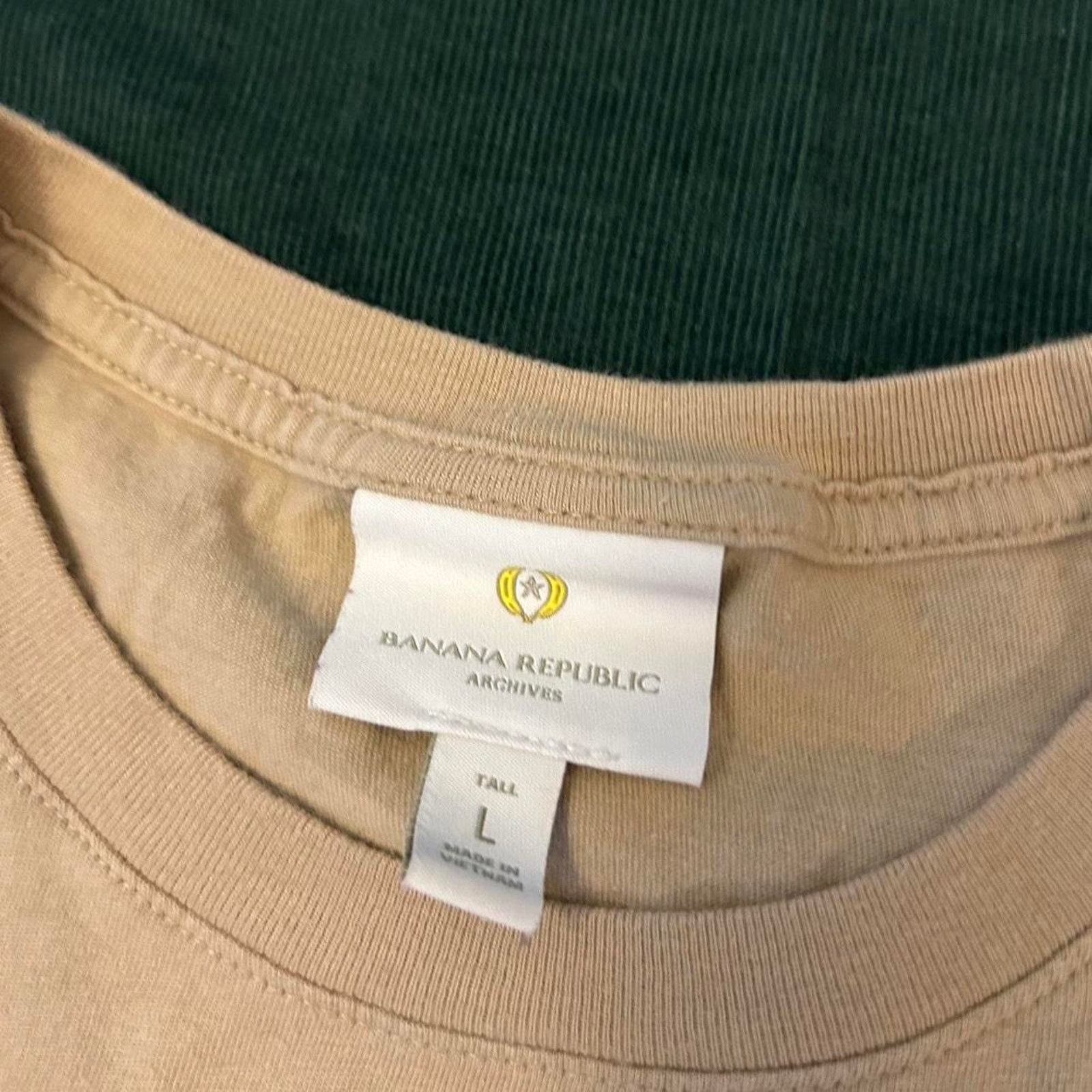 Banana Republic 1990s banana republic tee Size US L / EU 52-54 / 3 - 4 Thumbnail