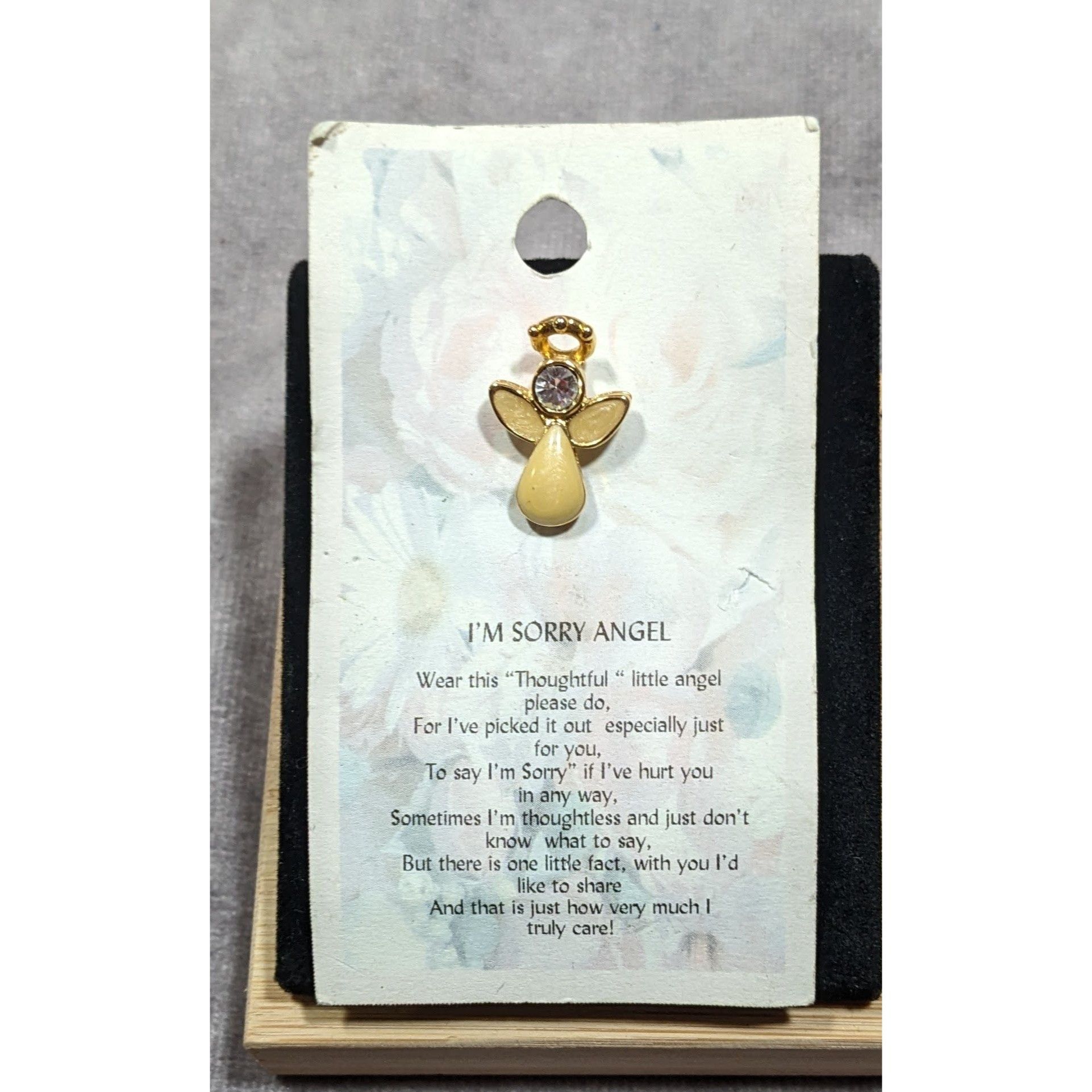 Other Vintage 90s I'm Sorry Angel Lapel Pin By The Cat's Meow Size ONE SIZE - 3 Thumbnail