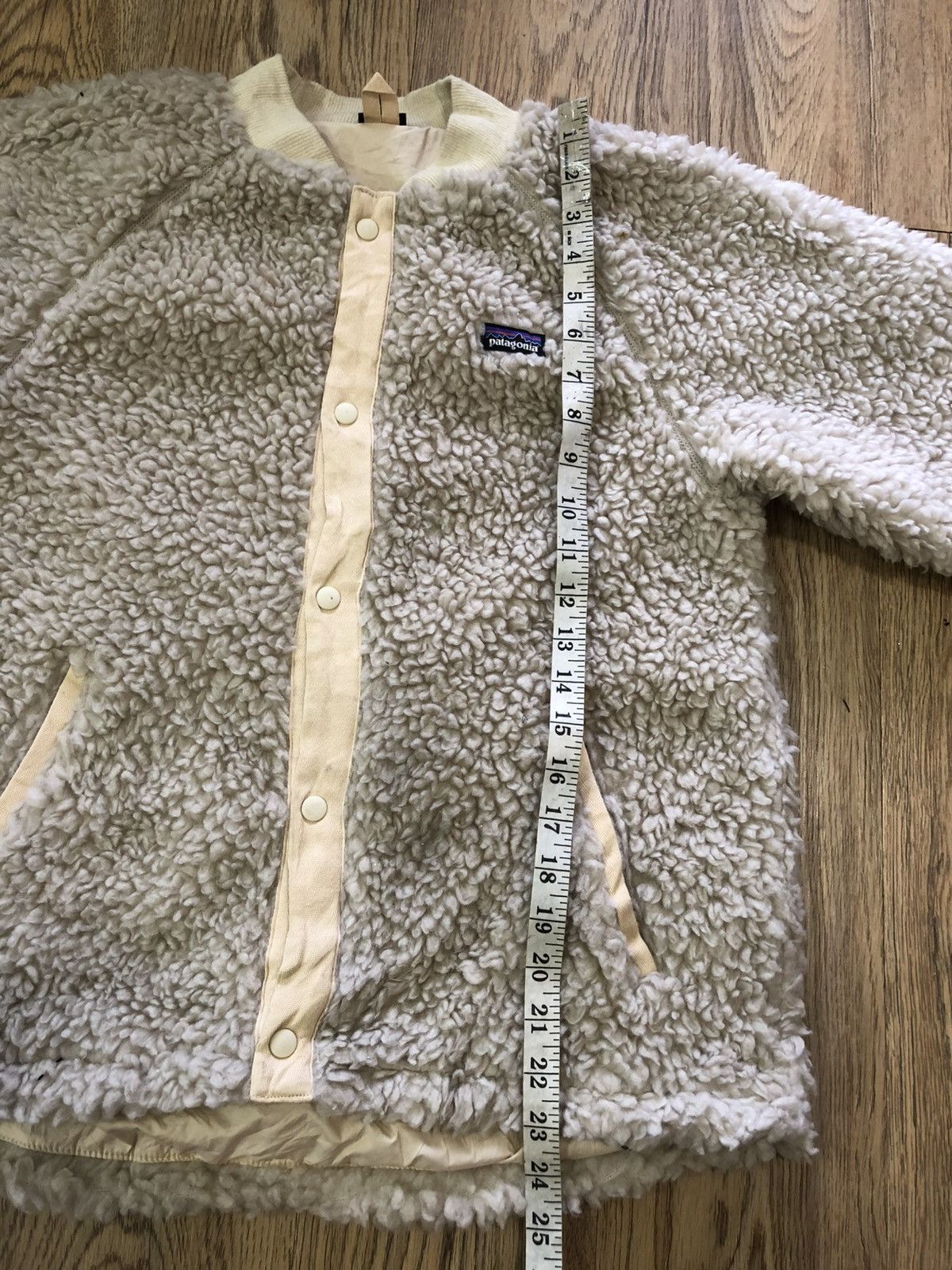 Patagonia × Vintage Patagonia rough fleece jacket Size US L / EU 52-54 / 3 - 8 Thumbnail
