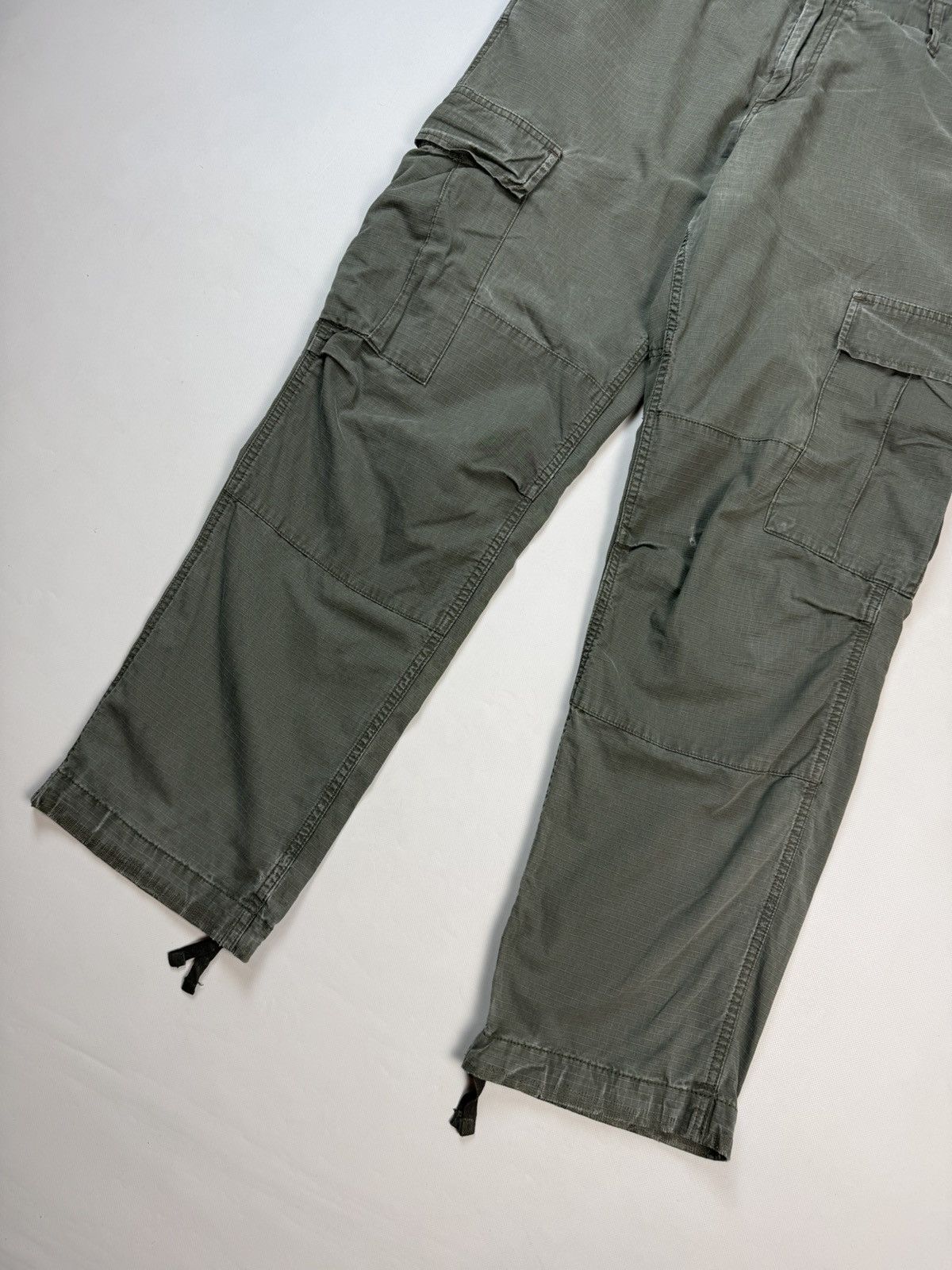 Carhartt Carhartt Vintage Work Regular Cargo Pants Trousers Distress Size US 36 / EU 52 - 12 Thumbnail