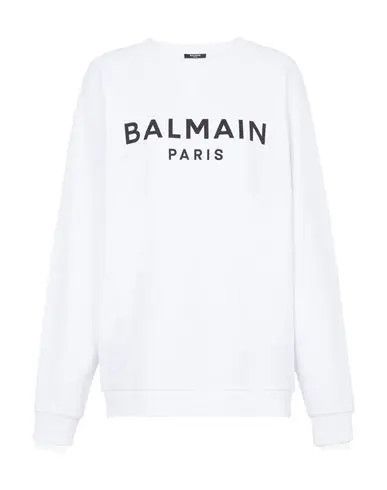 o1s1wg110825 Cotton Sweatshirt in White