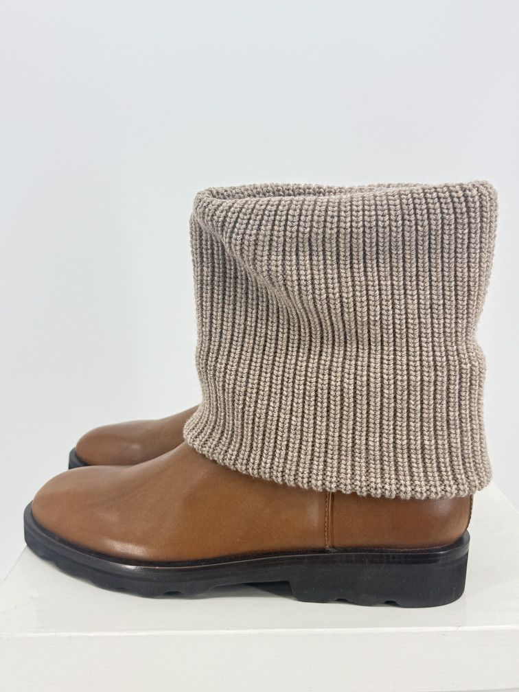 Maison Margiela Leather Moto Boot Size US 11 / EU 44 - 4 Thumbnail