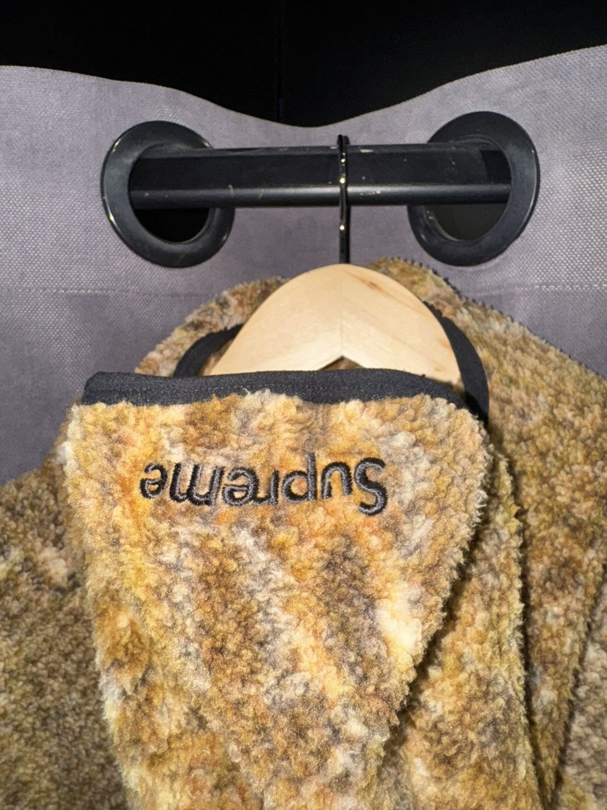 Nike ACG × Supreme Nike ACG Supreme Fleece Pullover Snakeskin Pattern Beige Size US L / EU 52-54 / 3 - 4 Thumbnail