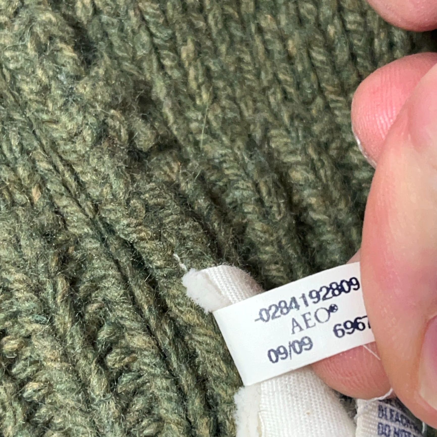 American Eagle Outfitters VINTAGE American Eagle Outfitters Cardigan Women M Gray Knit Wool Acrylic Nylon Heavy Military Army Pockets All Seasons Cardigan Size M / US 6-8 / IT 42-44 - 6 Thumbnail