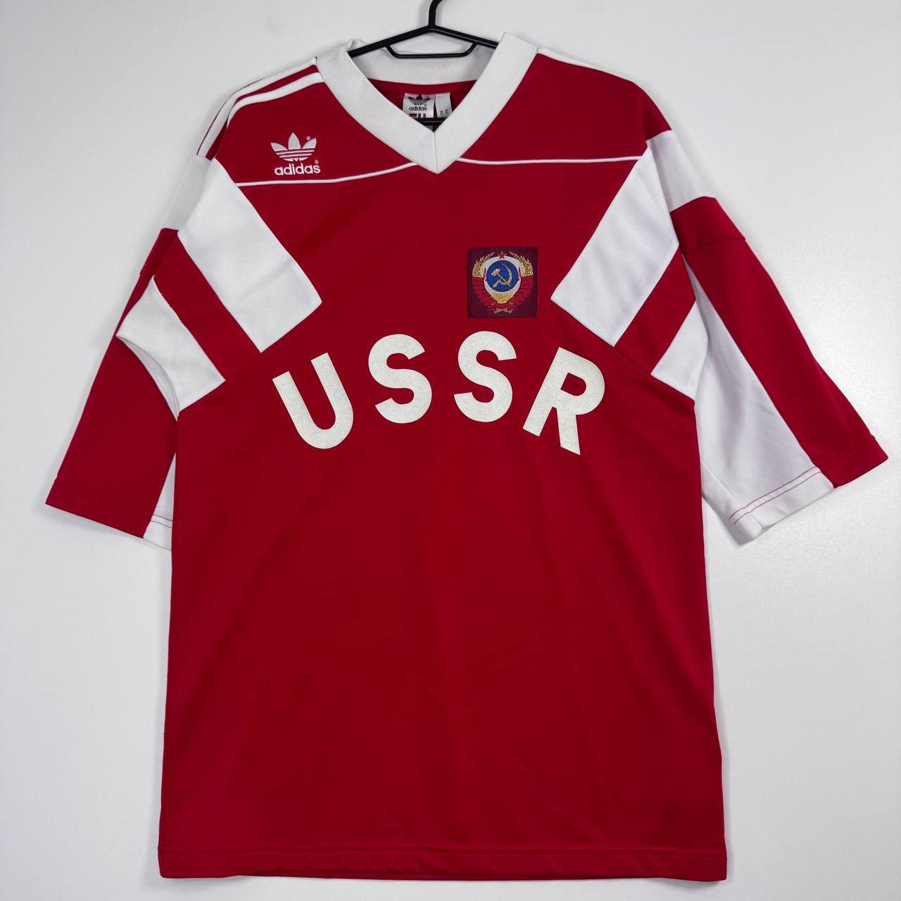Adidas Adidas USSR Jersey Red #9 Vintage CE2342 Style Mens Size XS Size US XS / EU 42 / 0 - 1 Thumbnail