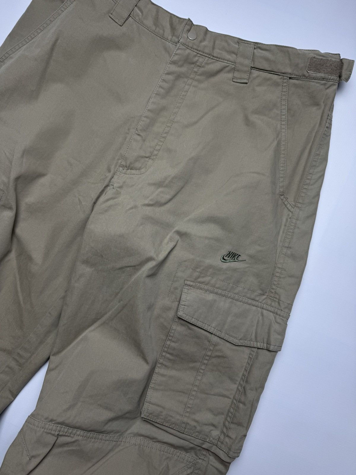 Nike Vintage Nike Gorpcore Khaki Cargo Pants Size US 34 / EU 50 - 10 Thumbnail