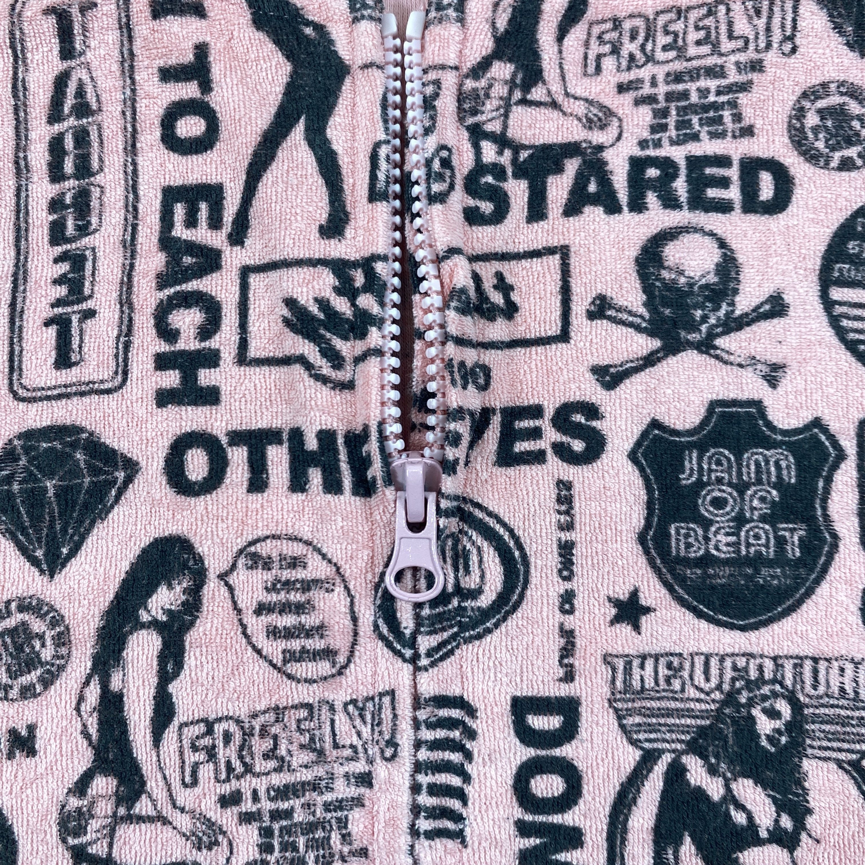 Hysteric Glamour Vintage Japanese Printed Short Sleeve Hoodie -J264 Size US XS / EU 42 / 0 - 7 Thumbnail