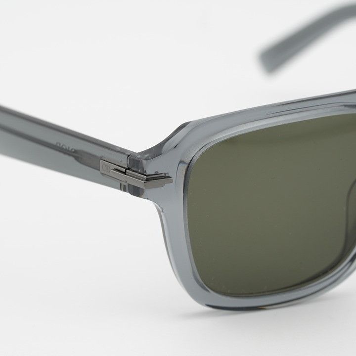 Dior Dior DIORBLACKSUIT S15F 45C0 Sunglasses Grey Square Frame Size ONE SIZE - 2 Thumbnail