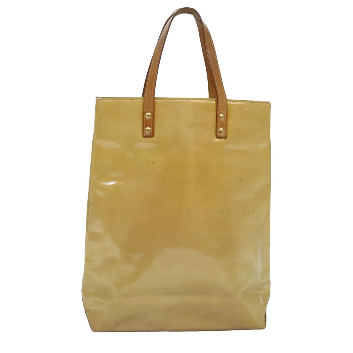 Louis Vuitton Reade Beige Patent Leather Tote Bag (Pre-Owned) Size ONE SIZE - 1 Thumbnail