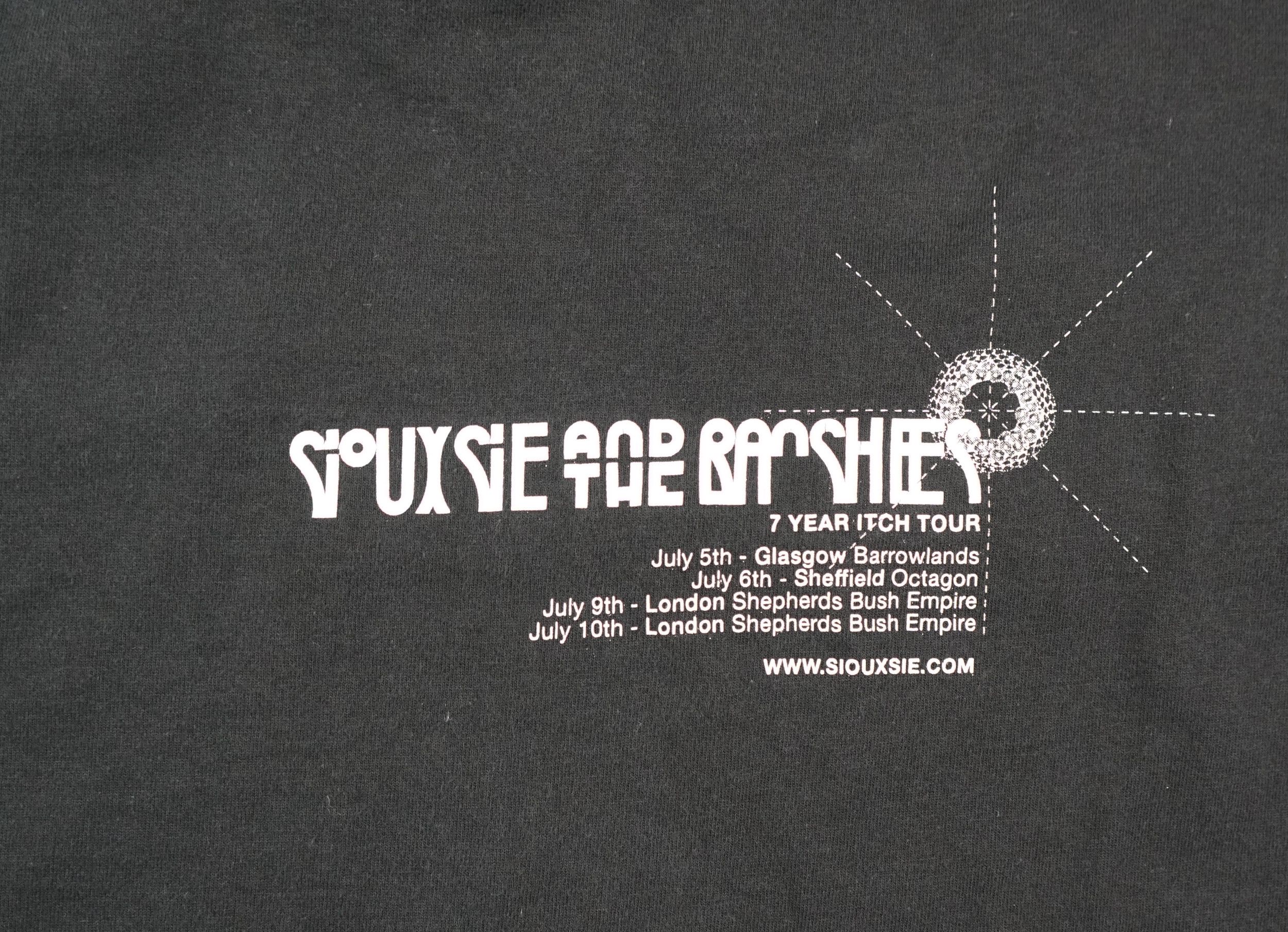 Band Tees × Vintage Vintage 2003 Siouxsie and the Banshees Punk Rock T-Shirt Size US XL / EU 56 / 4 - 6 Thumbnail