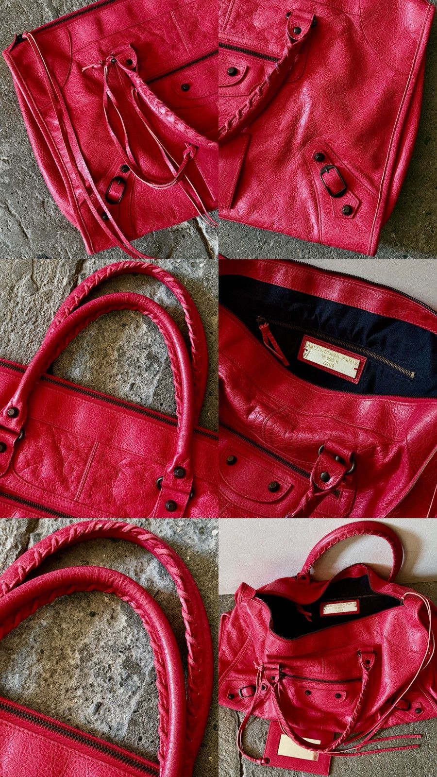 Balenciaga Balenciaga - 2000’s - Classic Le City - Lambskin Work Bag Size ONE SIZE - 23 Thumbnail