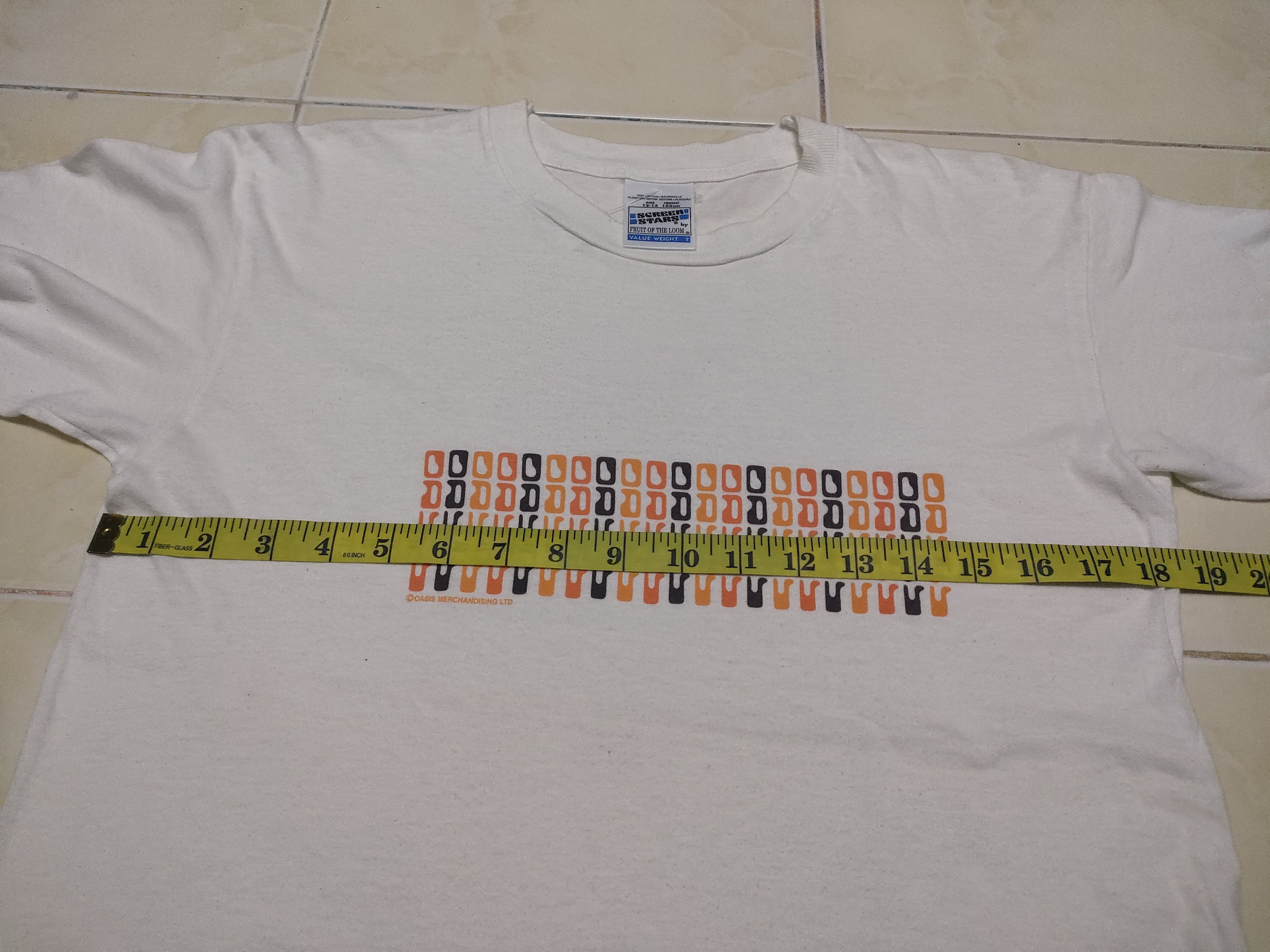 Vintage Oasis Music Band Tour Rock Tee