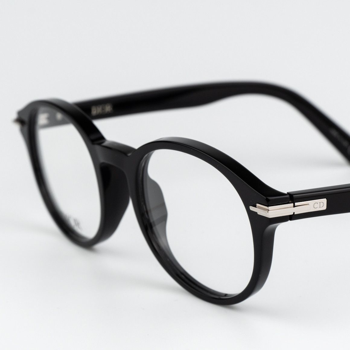 Dior NEW Dior DIORBLACKSUITO RI 1000 Unisex Round Eyeglasses Size ONE SIZE - 8 Thumbnail