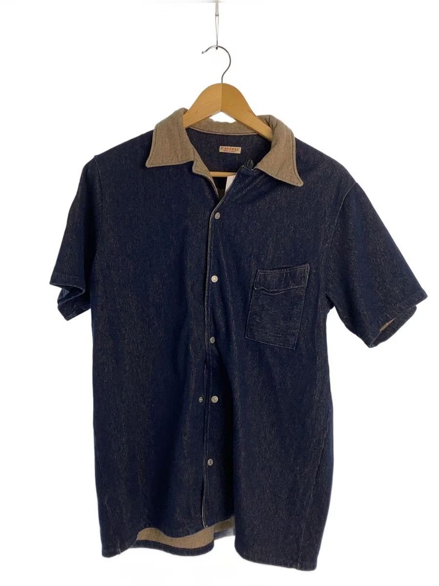 Kapital Denim Short Sleeve Button Shirt Size US M / EU 48-50 / 2 - 1 Thumbnail