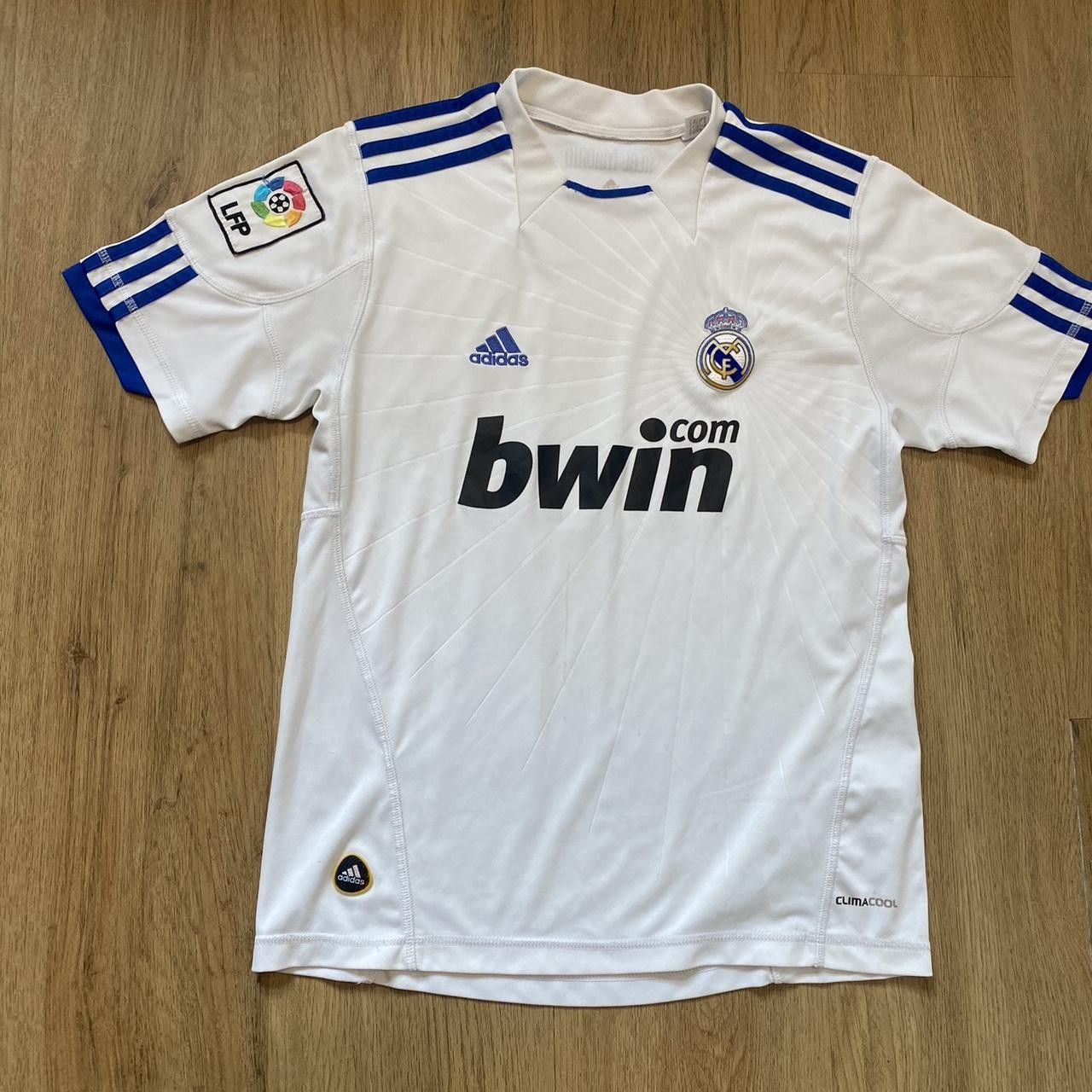 Adidas 2010-11 Real Madrid Adidas Home Football Shirt La Liga Size US XXS / EU 40 - 1 Thumbnail