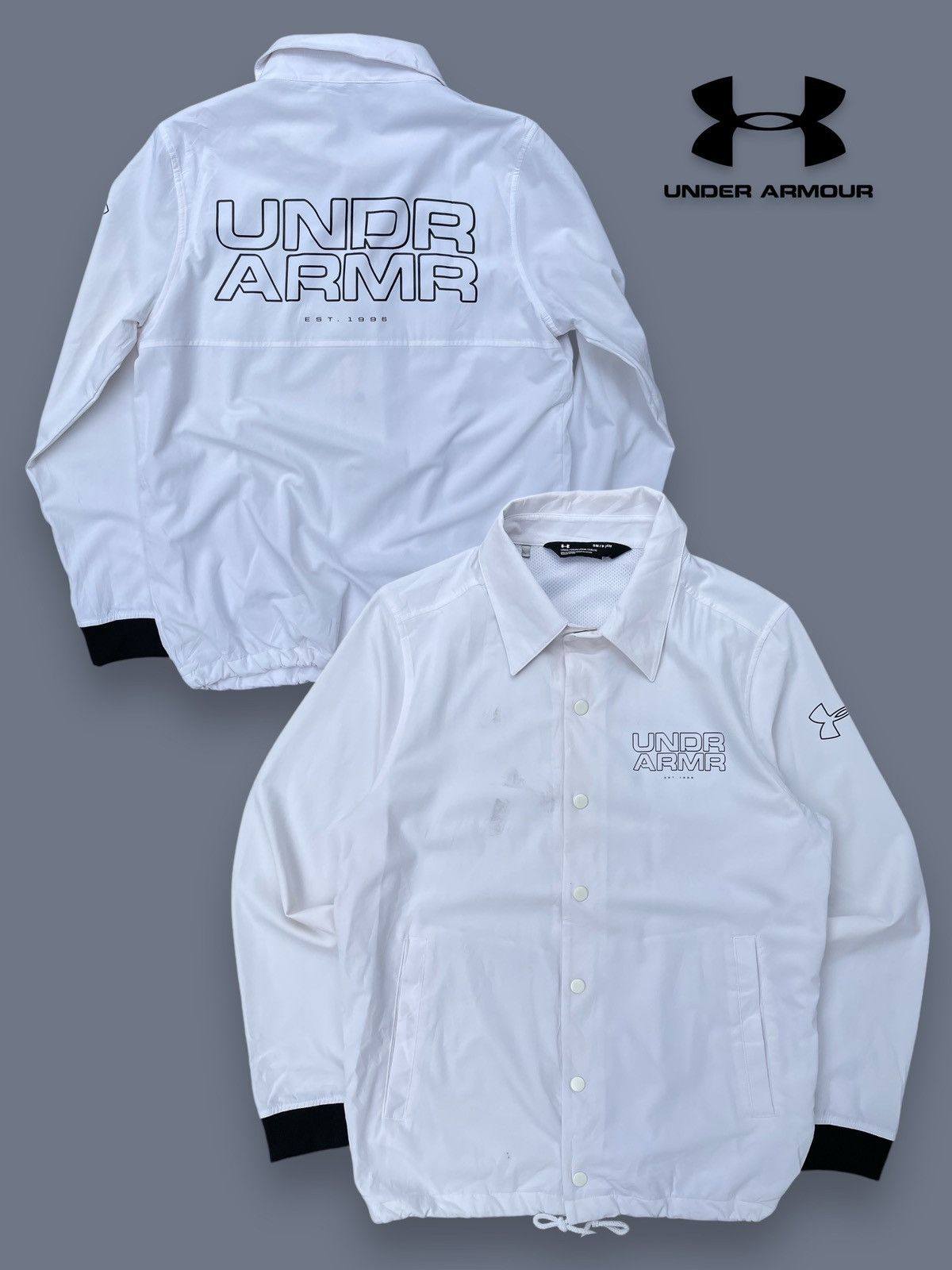 Under armour coaches jacket sales