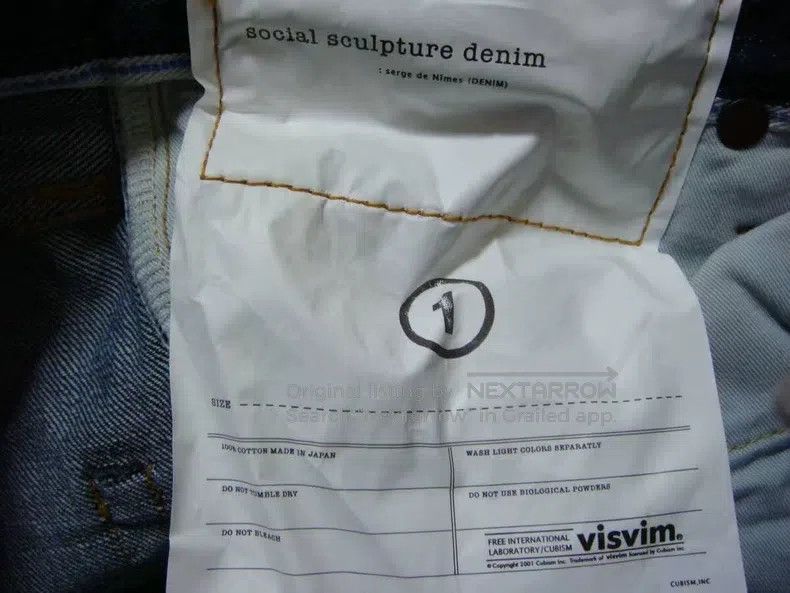 Visvim Visvim size 1 19AW DRY Oil Stain Worn Jeans Size US 28 / EU 44 - 5 Thumbnail