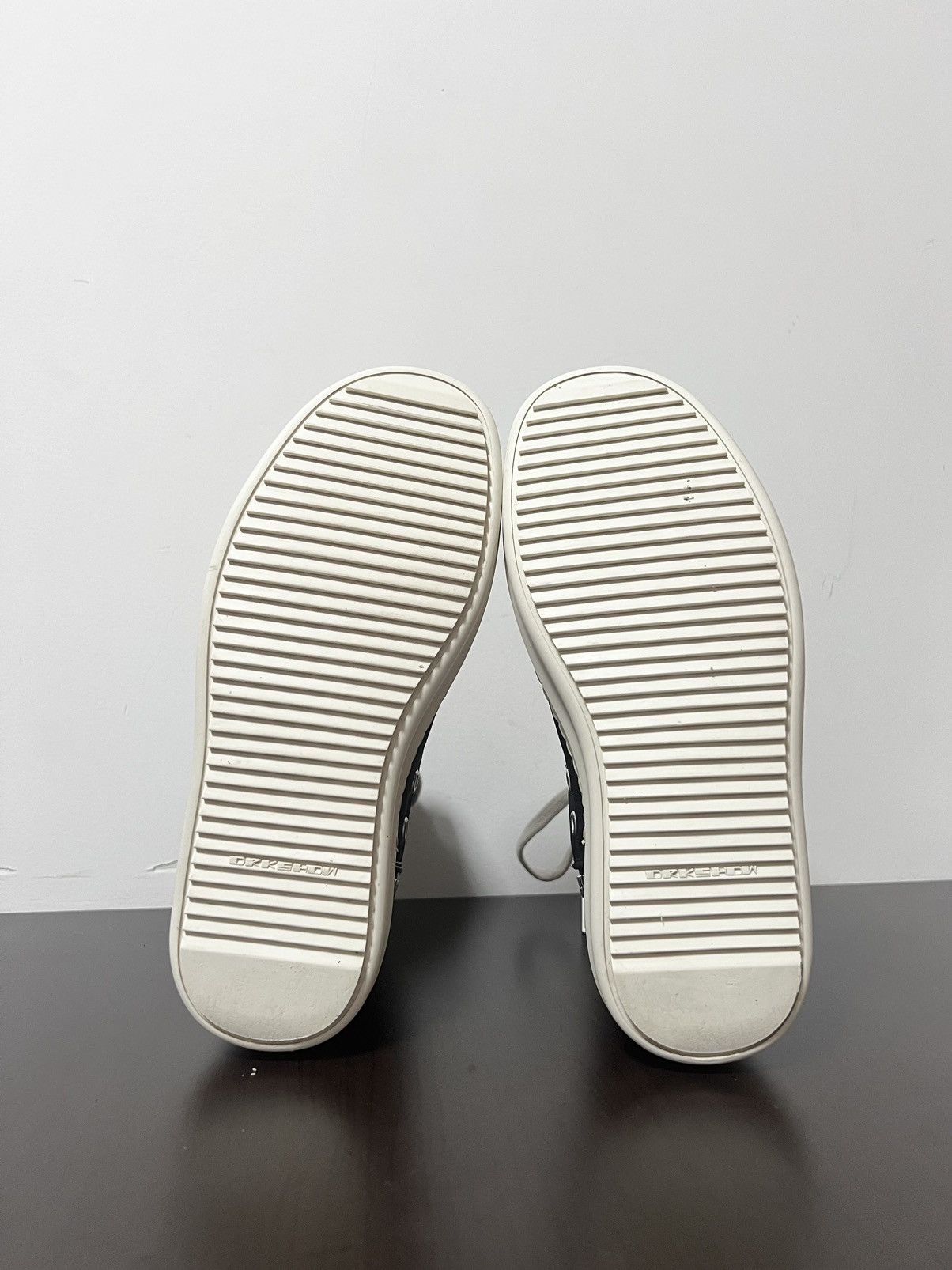 Rick Owens Drkshdw Rick owens ss19 ramones high top sneakers sz35.5 Size US 5.5 / IT 35.5 - 8 Thumbnail