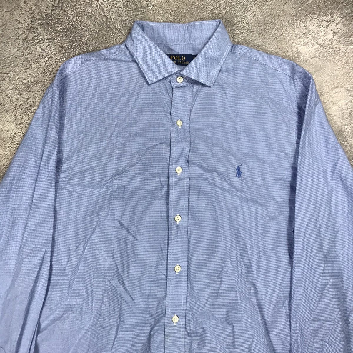 Vintage Vintage Ralph Lauren Oxford Shirt Preppy Streetwear Y2K XL Size US XL / EU 56 / 4 - 2 Thumbnail