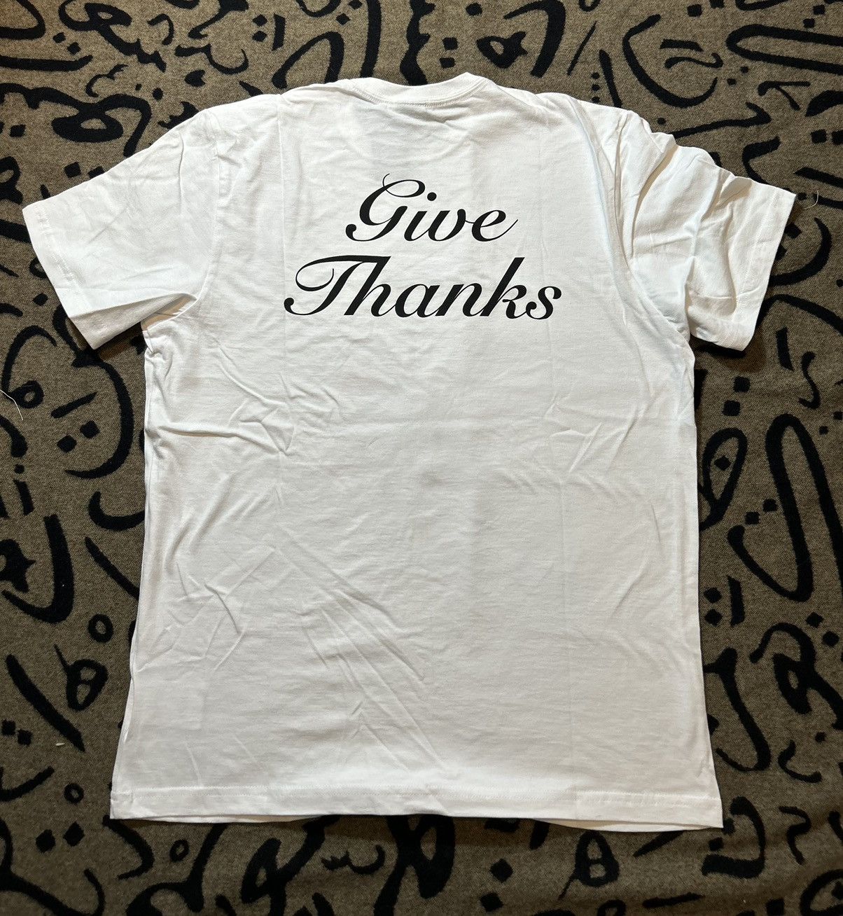 Drake × October's Very Own OVO “Give Thanks” Love Online Exclusive Tshirt Size US L / EU 52-54 / 3 - 3 Thumbnail