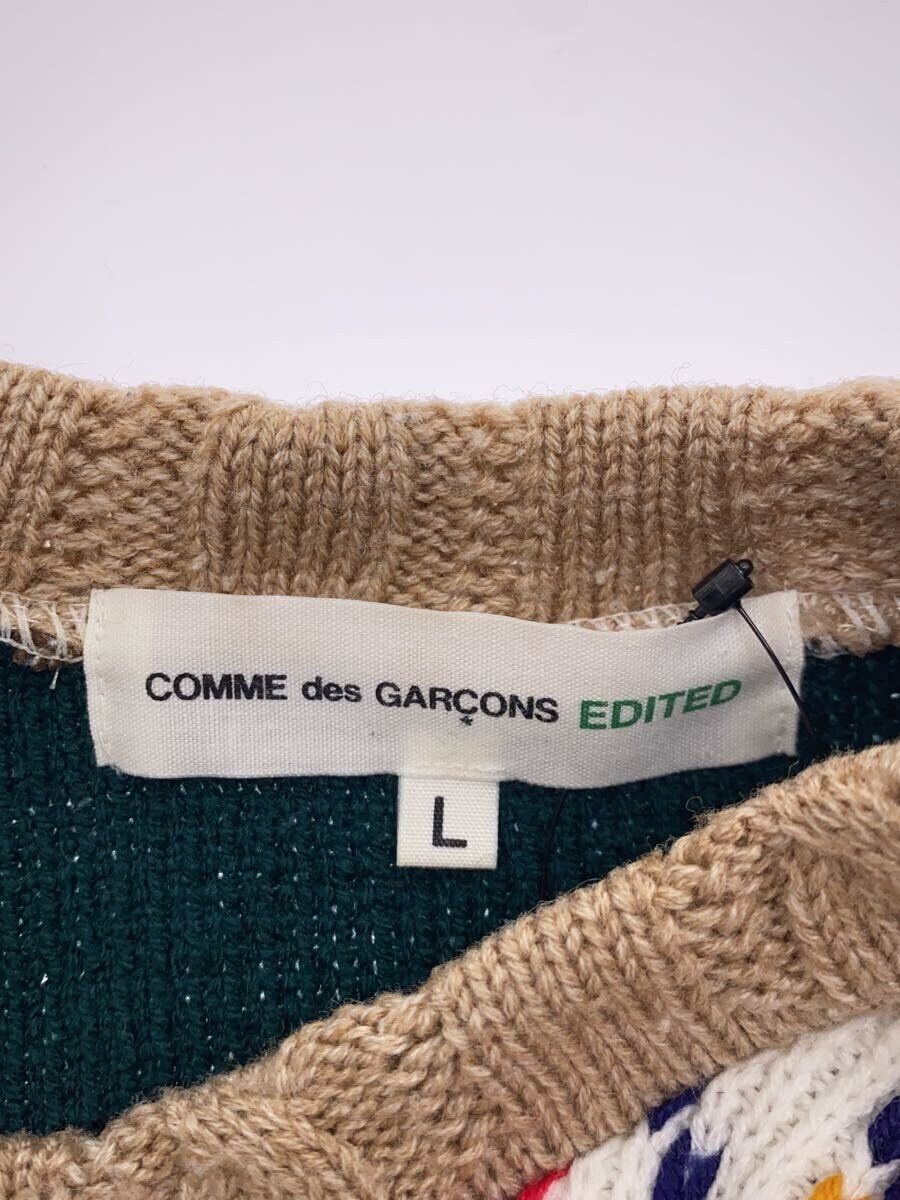Comme des Garcons Hybrid Knit Striped Long Sleeve Tee Size US L / EU 52-54 / 3 - 5 Thumbnail