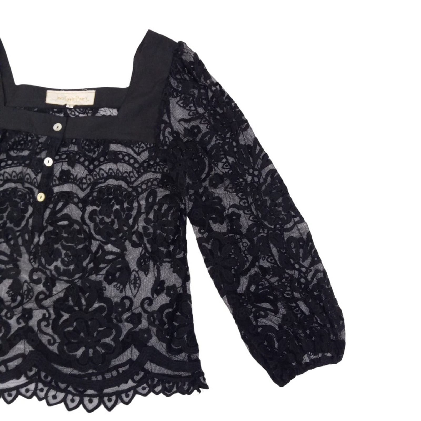 Other Jen's Pirate Booty Women's Lace Top Size Large Size L / US 10 / IT 46 - 3 Thumbnail