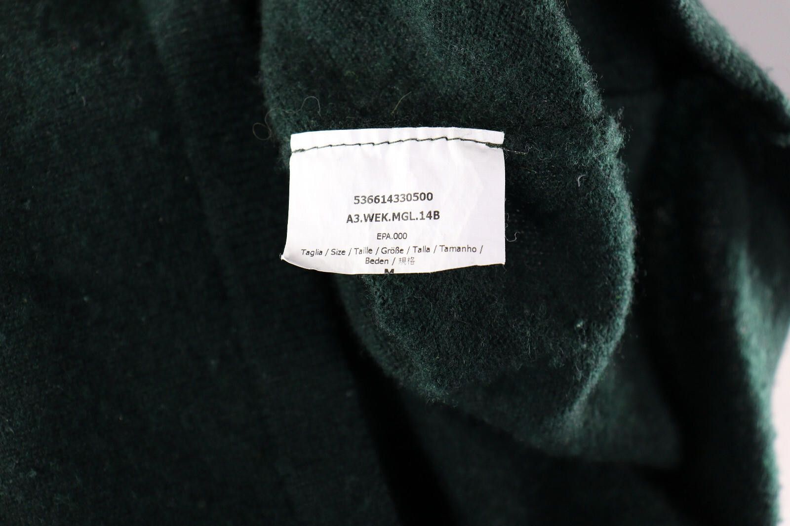 Designer Ladies Weekend Max Mara Wool Basic Soft Knit Sweater Size M Size M / US 6-8 / IT 42-44 - 9 Thumbnail