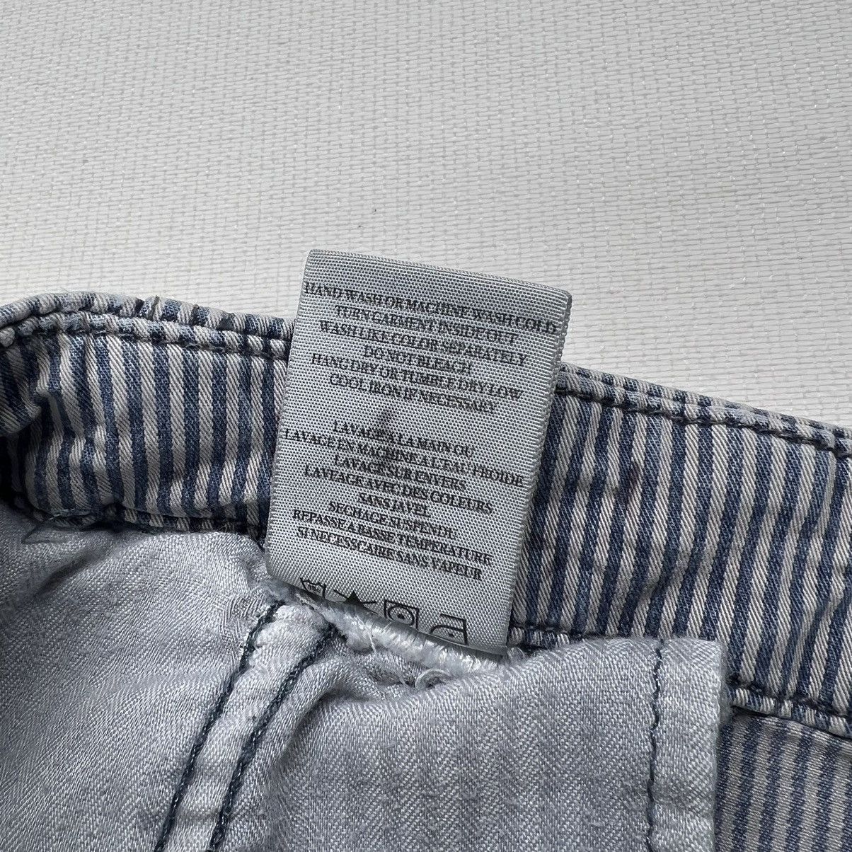 Vince Vince Pants Blue Striped Slim Casual Dress Made In USA Size 30" / US 8 / IT 44 - 11 Thumbnail