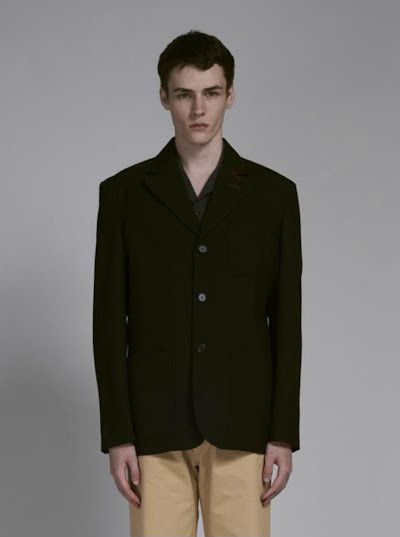Marni o1w1db10125 Wool Jacket in Black Size US S / EU 44-46 / 1 - 1 Thumbnail